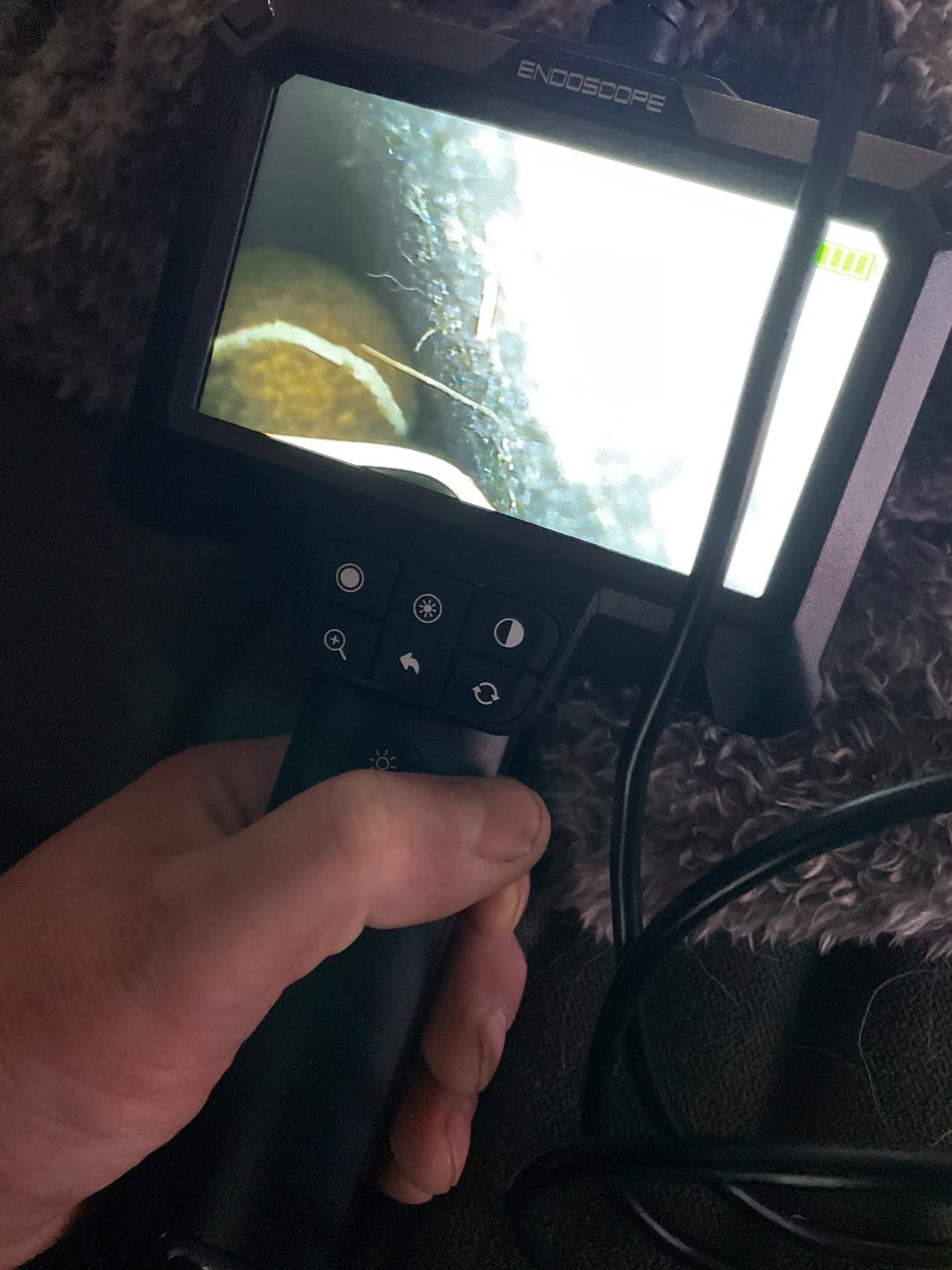 WINWEND Endoscope Camera with Light for Drain,Pipe,Plumbing Mechanic Tools customer photo 2