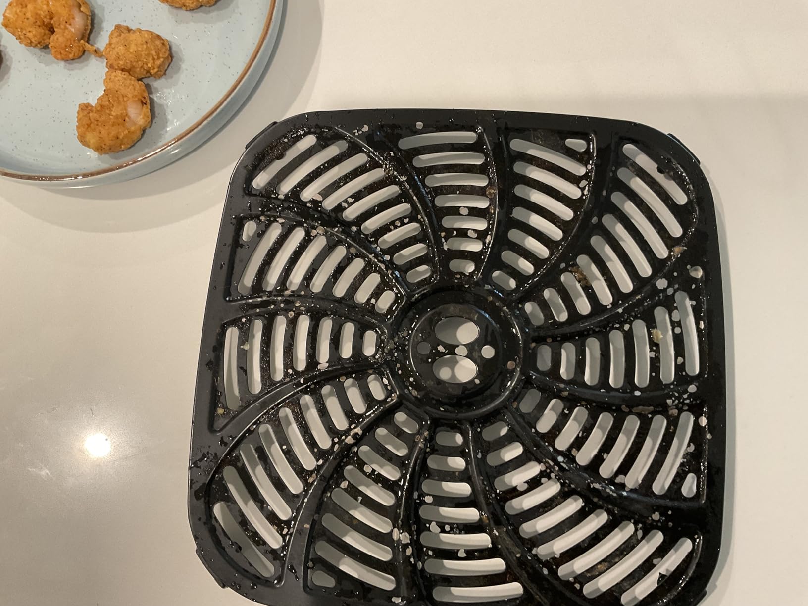 Kenmore Digital 11-In-1 Air Fryer Toaster Oven Combo 25 Qt Convection Rotisserie Dehydrator Bake Broil 1800 Watts 80°-450°F Temp Controls Top & Bottom Heater Adjustments Stainless Steel Large Capacity customer photo 2
