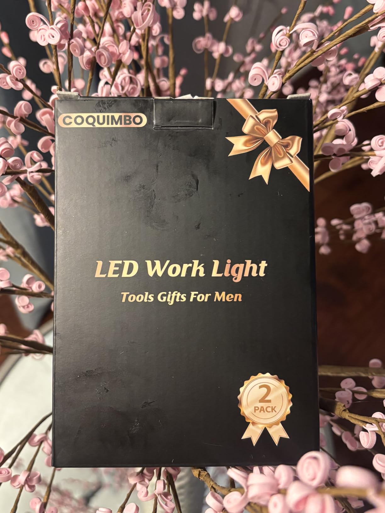 Coquimbo Tool Gifts for Men Dad Him, Rechargeable Flashlight LED Work Light customer photo 1