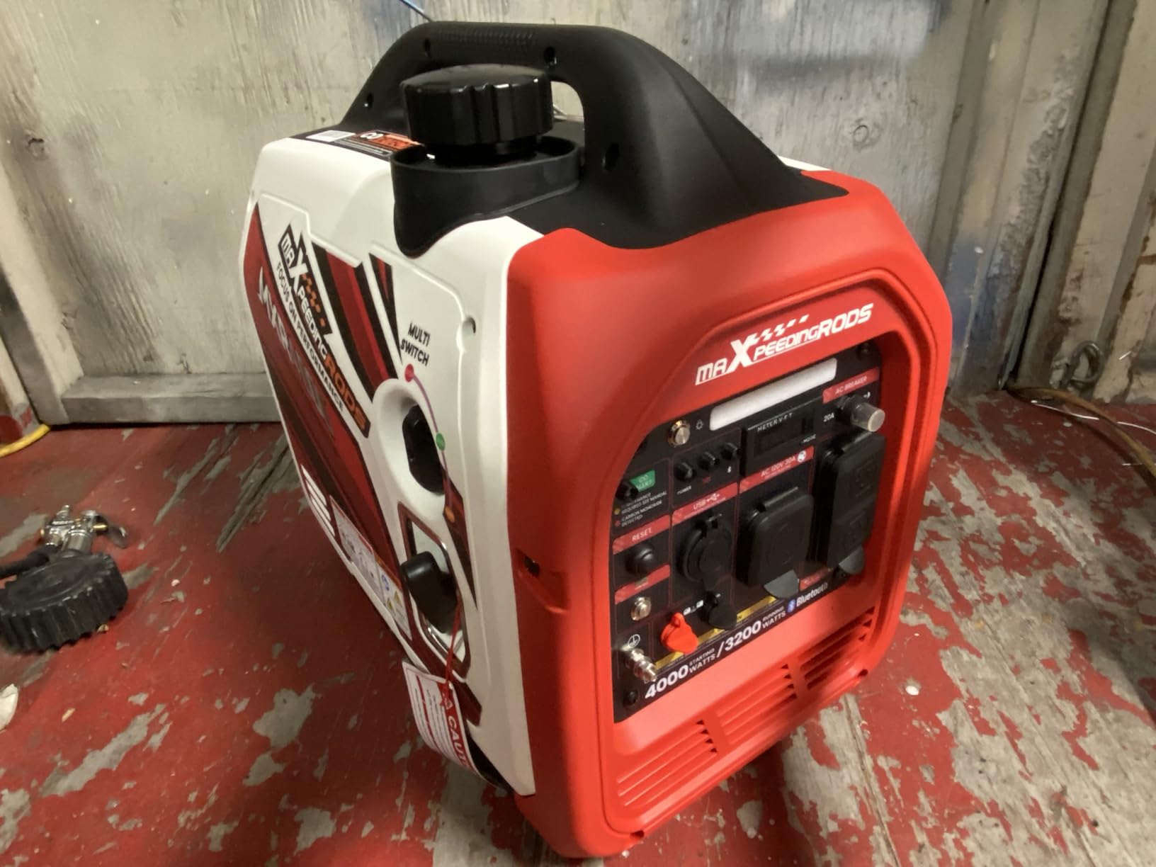 maXpeedingrods 4000 Watt Inverter Generator, Bluetooth® App Data Monitor customer photo 2