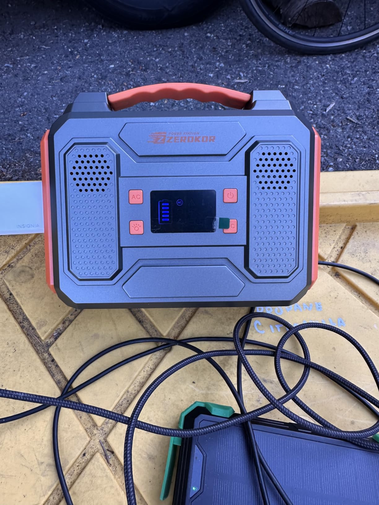 Portable Power Station 300W,110V Solar Generator 280Wh(without Solar Panel) customer photo 1