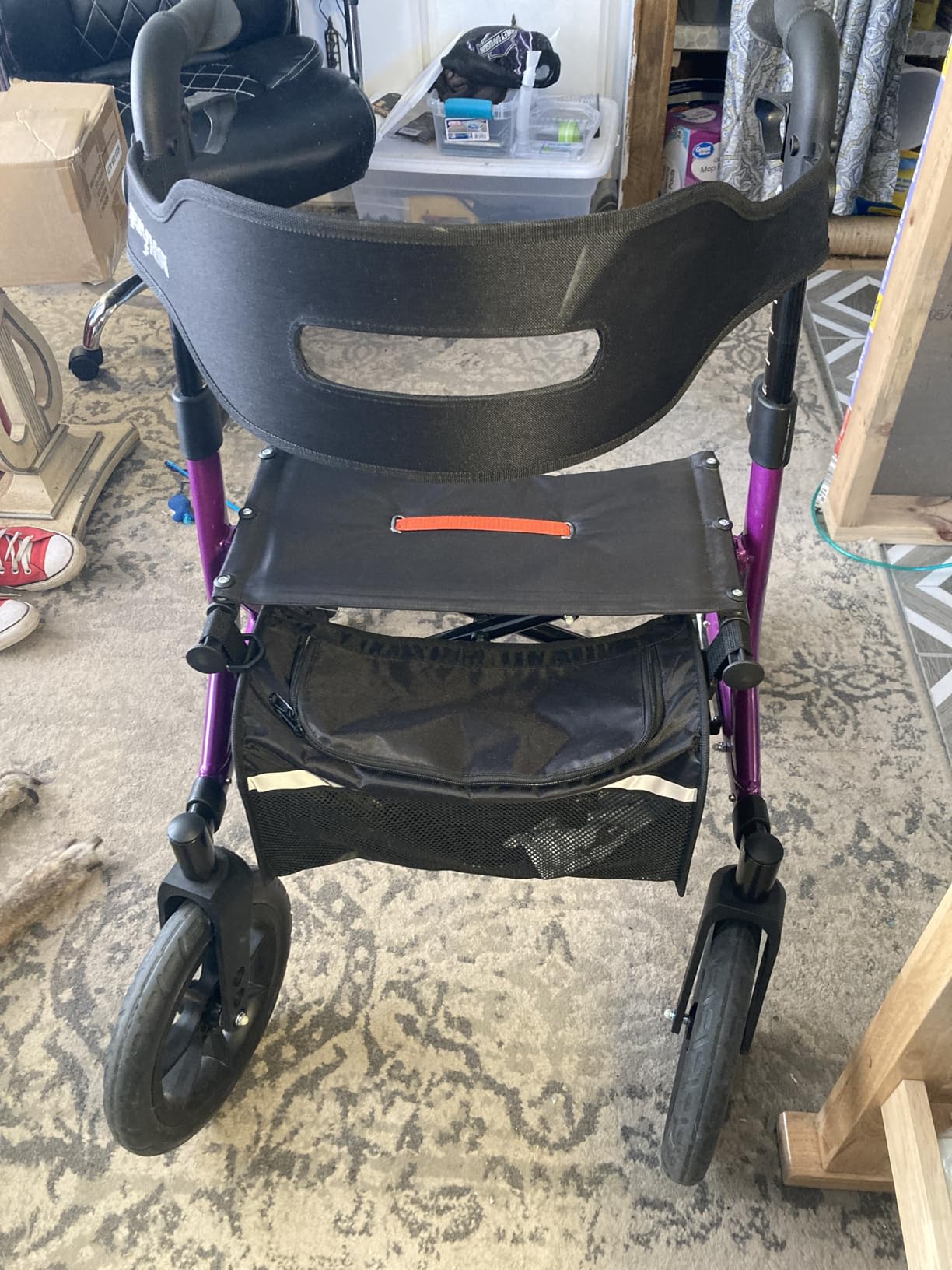 MAXWALK Rollator Walker for Seniors with Seat, 12