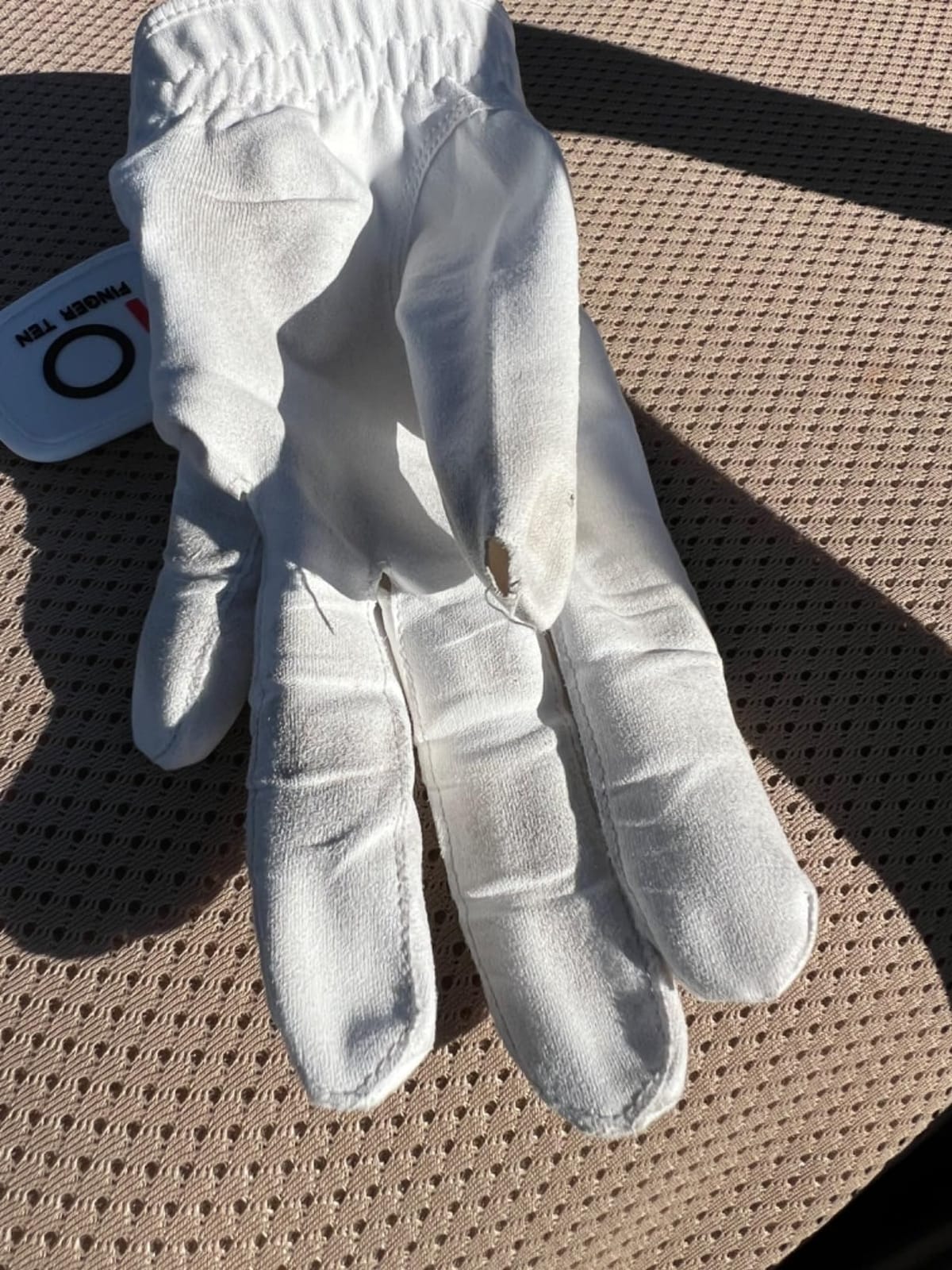 FINGER TEN All Weather Grip Golf Gloves Men 3 Pack customer photo 2