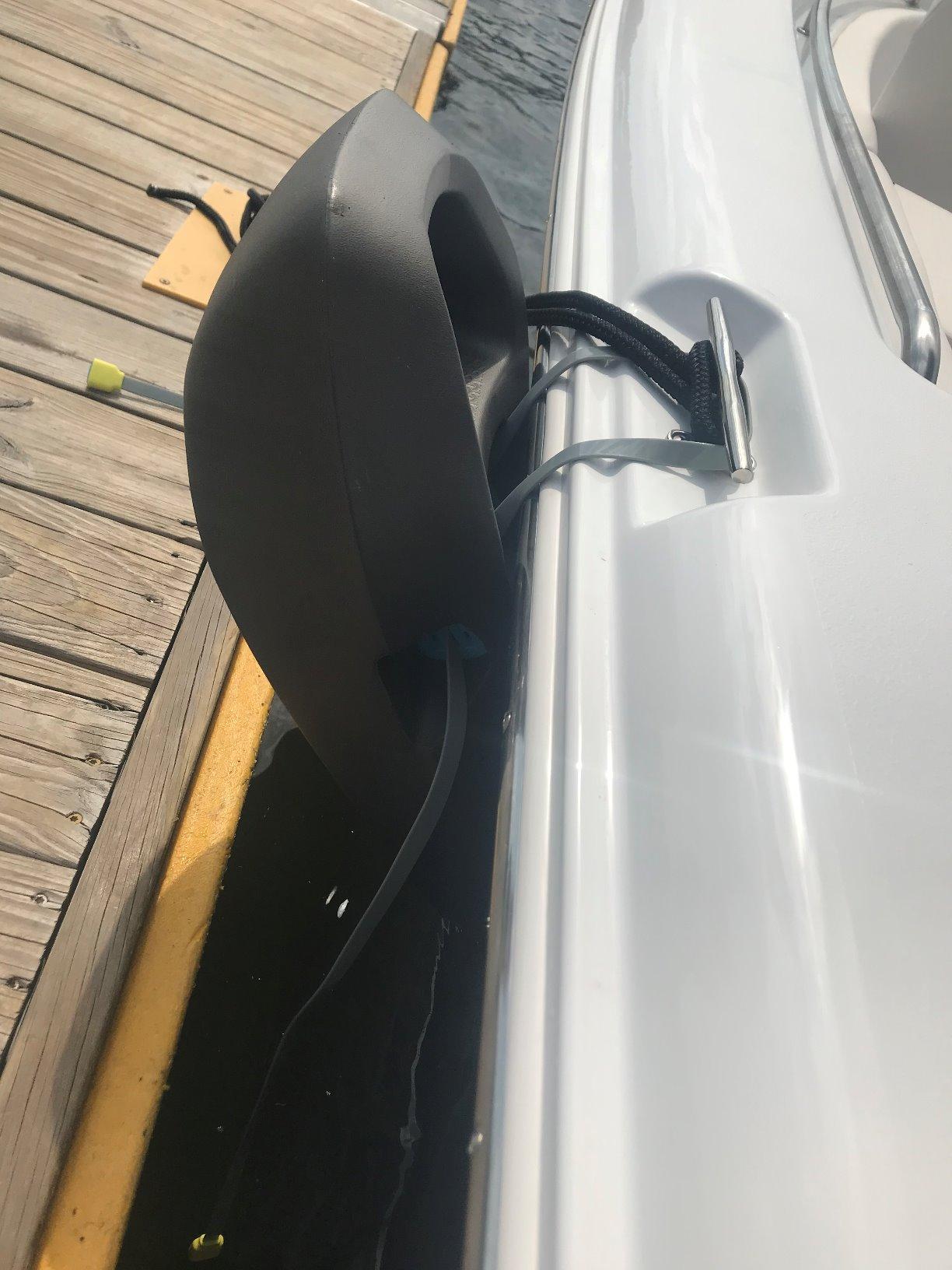 MISSION Boat Gear Sentry Boat Fenders 2 Pack - Heavy Duty Boat Fenders for Docking - Flat Hull-Hugging Boat Bumpers for Safe Boat Protection customer photo 2
