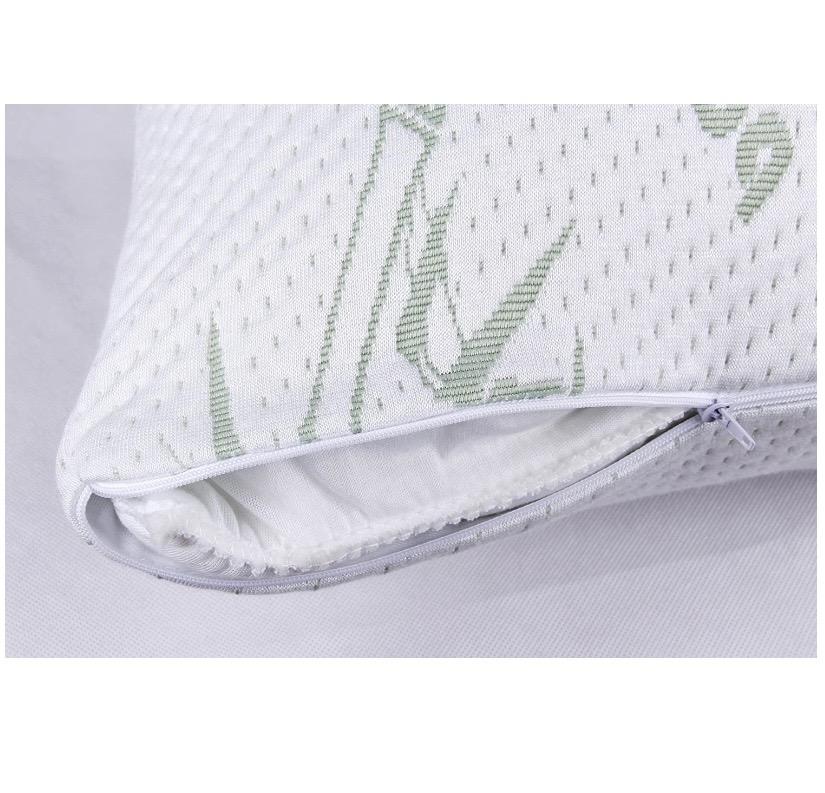Cloud-Like Pillow Protectors with Zipper Standard Size - Breathable Cooling Pillow Covers for Hot Sleepers - 100% Resistant to Stains, Dust & Dirt (White 2-Pack) customer photo 1