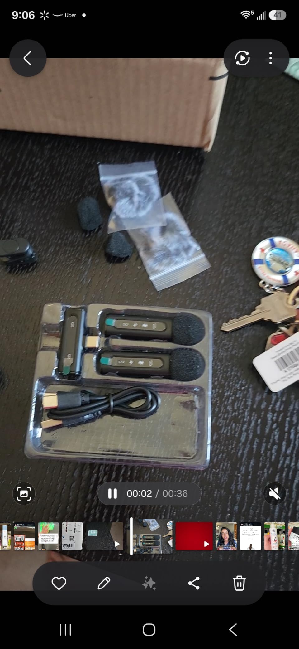 USB C Lavalier Microphone Wireless Mini Mic for Type-C Android Phone/Tablet/PC Video Recording Clip-on Mics with Rotatable Clip&Denoise Recording, Ideal for Vlog Tiktok Youtube Podcast Content Creator customer photo 2