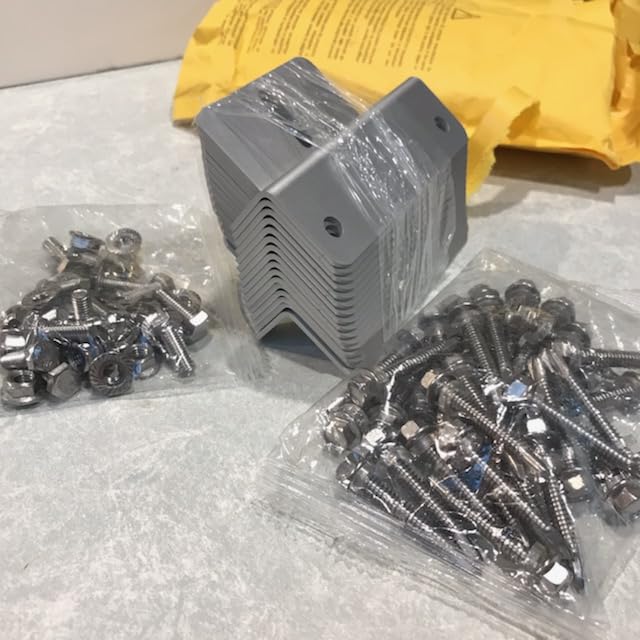 ECO-Worthy 8 Units Solar Panel Mounting Brackets customer photo 1