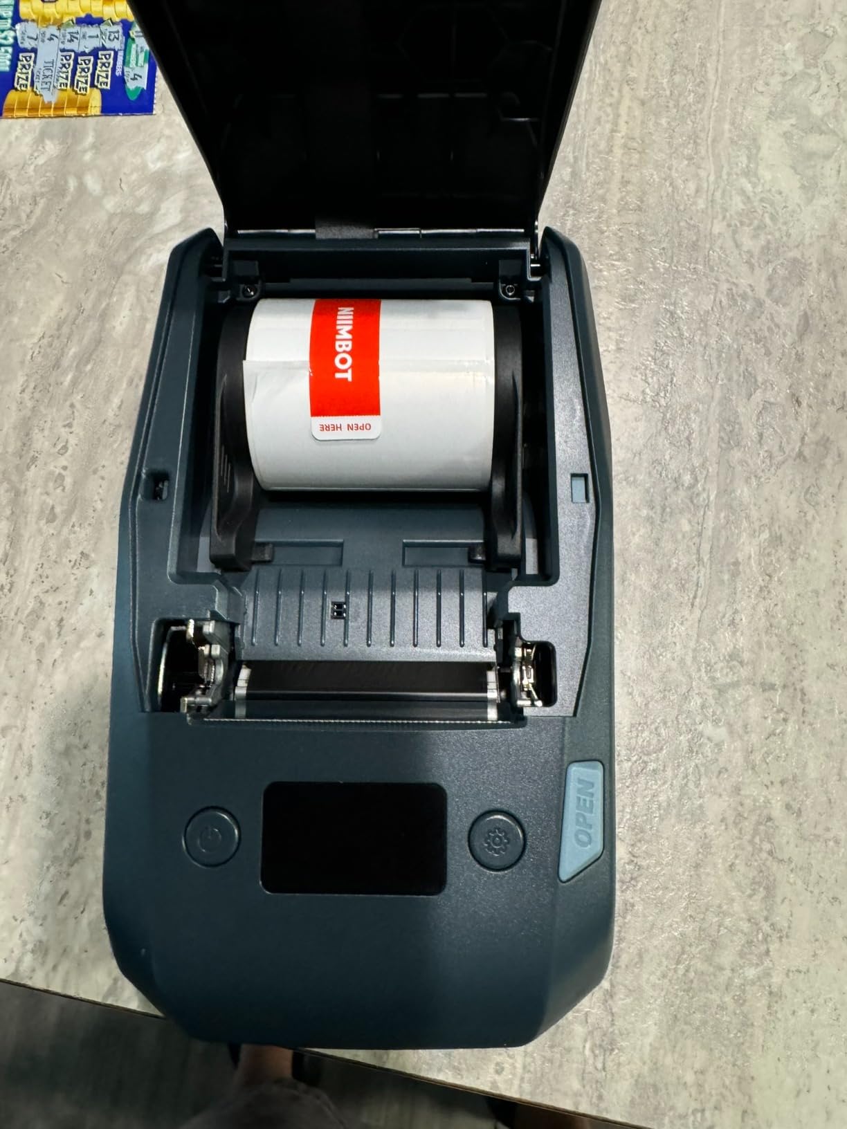 NIIMBOT M2 Thermal Transfer Label Maker, Label No Fading for Office Lab Use | 300DPI Label Printer, Labels Last 10 yrs No Fade For office, Garden, Lab, Industrial, Equip, Cables customer photo 1