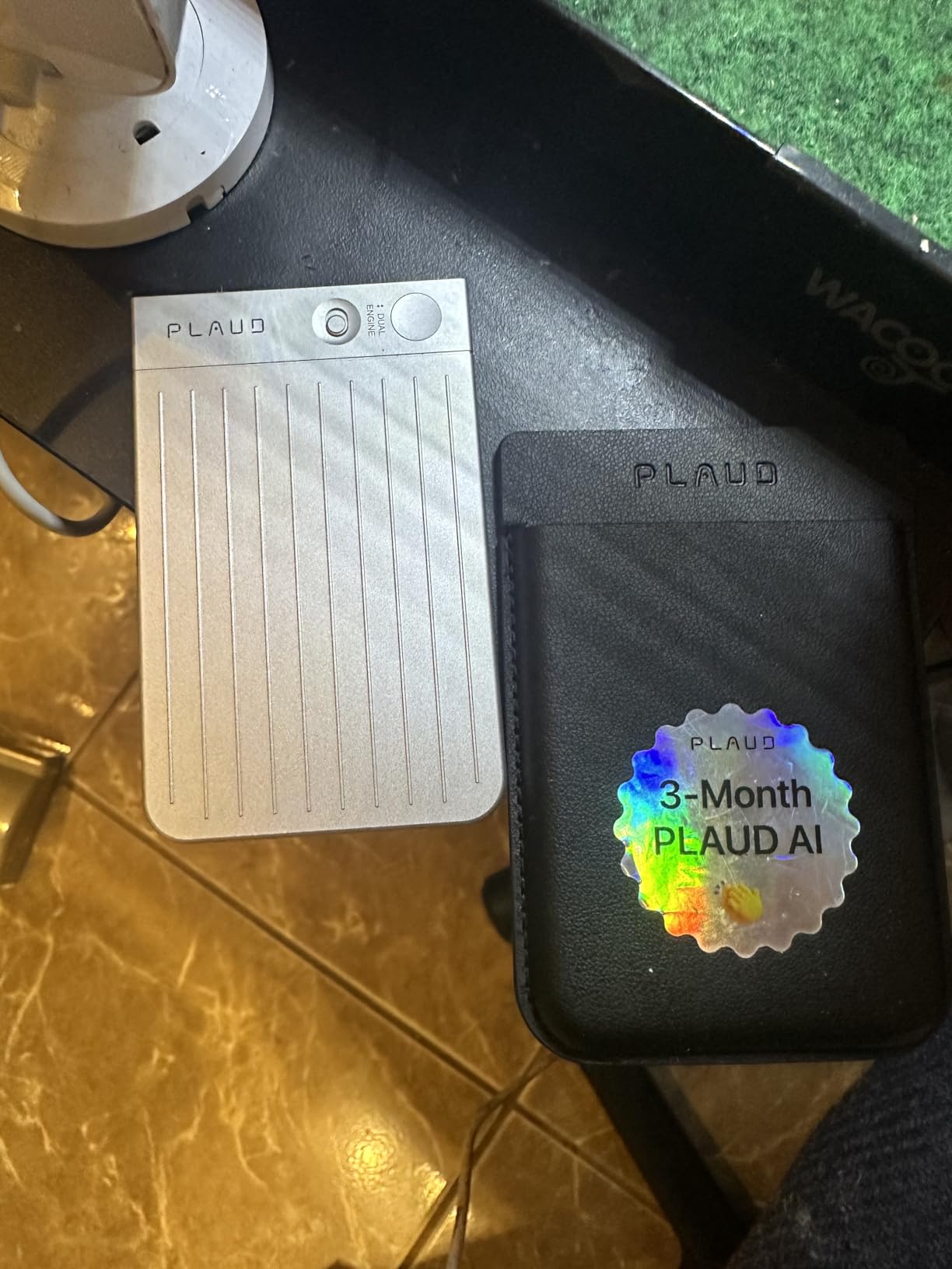 Plaud Note AI Voice Recorder Transcribe & Summarize, Black, Non-Pro Version customer photo 2