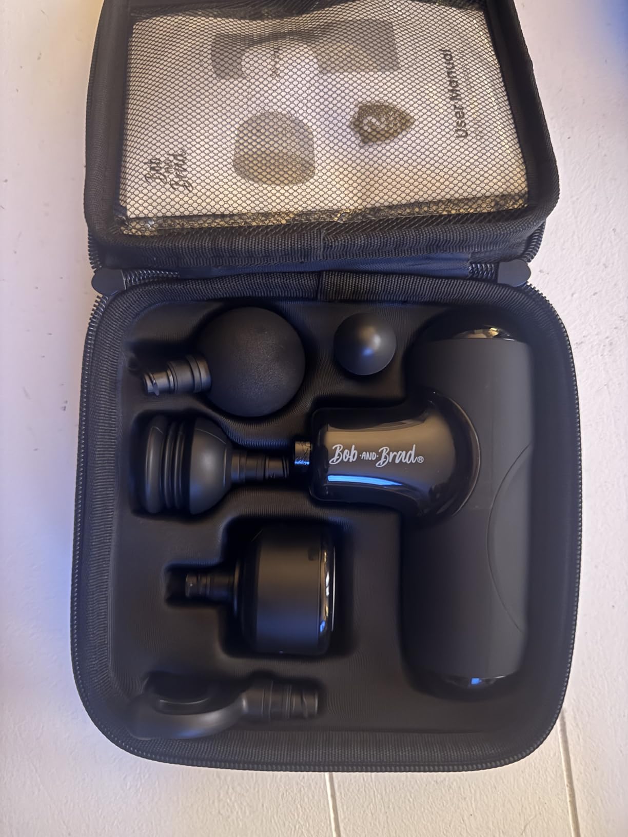 BOB AND BRAD Q2 Pro Mini Massage Gun with Heat and Cold, Pocket-Sized Deep Tissue Massager, HSA Portable Percussion Muscle Massager Gun, Ultra Small & Quiet Muscle Massager, FSA Eligible customer photo 1