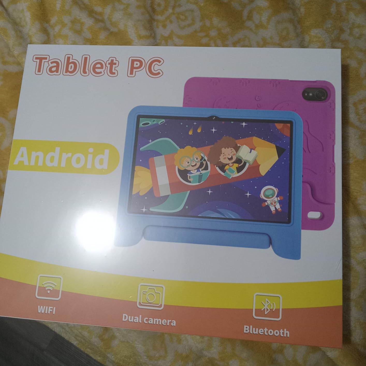 COLORROOM 2026 Upgraded Android 15 Tablet, 10inch Kids Tablet, Octa-core CPU, 10GB+64GB+1TB Expand Tablets for Kids with Kids Space, Parental Control, 6000mAh Big Battery,Touchscreen Tableta,Pink customer photo 2