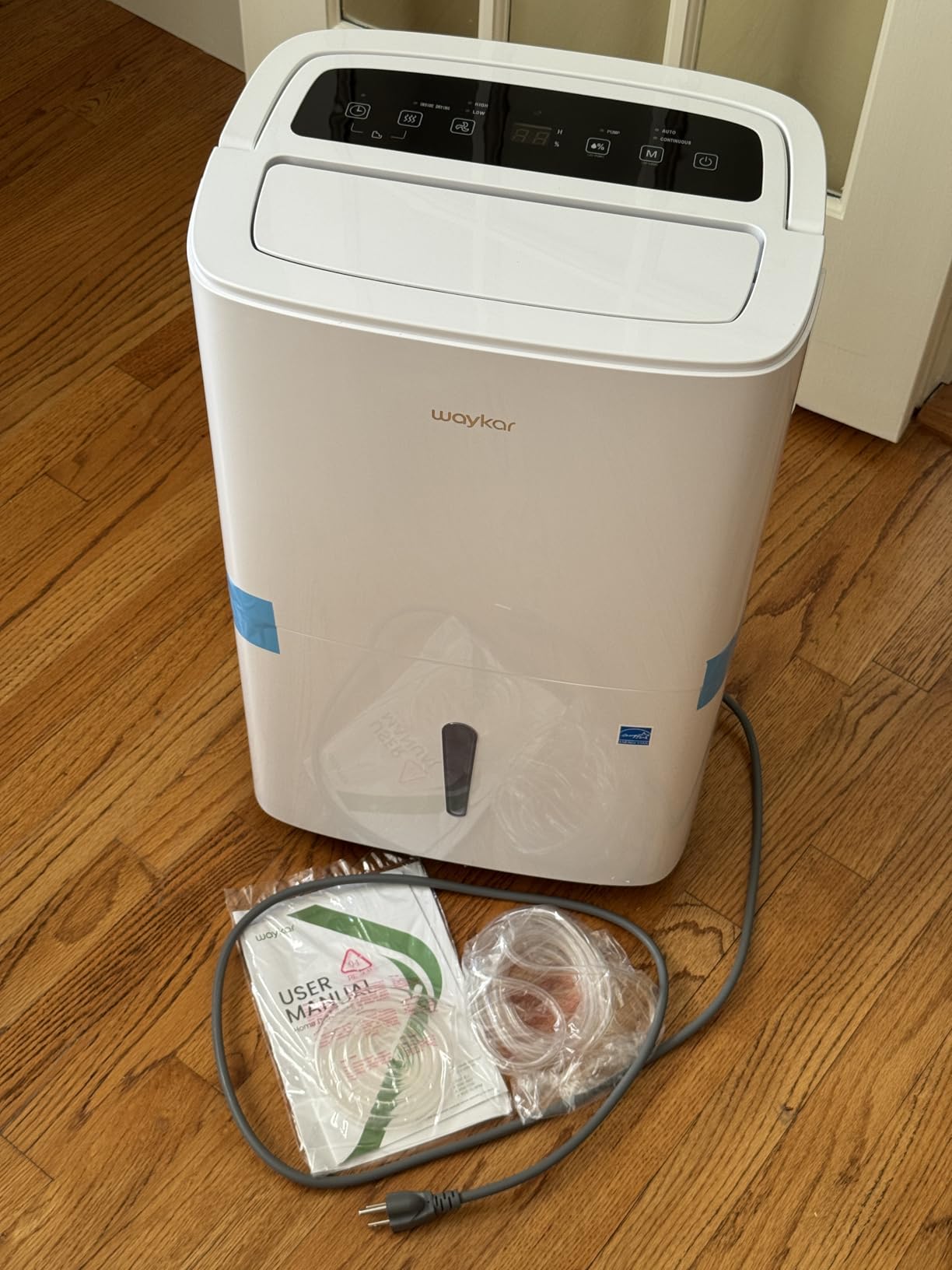 Waykar 150 Pint Commercial Dehumidifier with Pump & Drain Hose for Basement customer photo 1