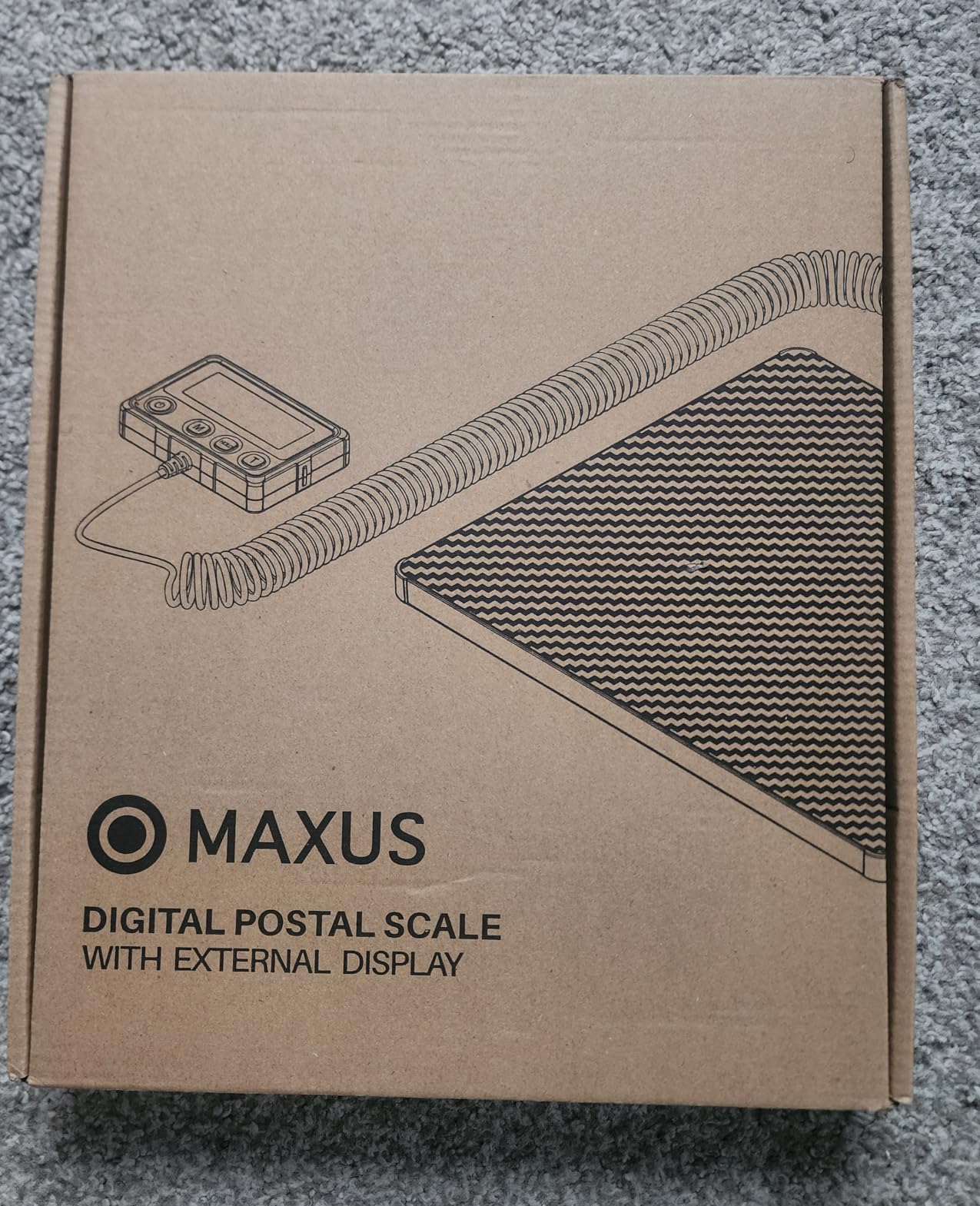 MAXUS Shipping Scale 440LB/10g Accuracy, Postal Scale for Packages customer photo 2