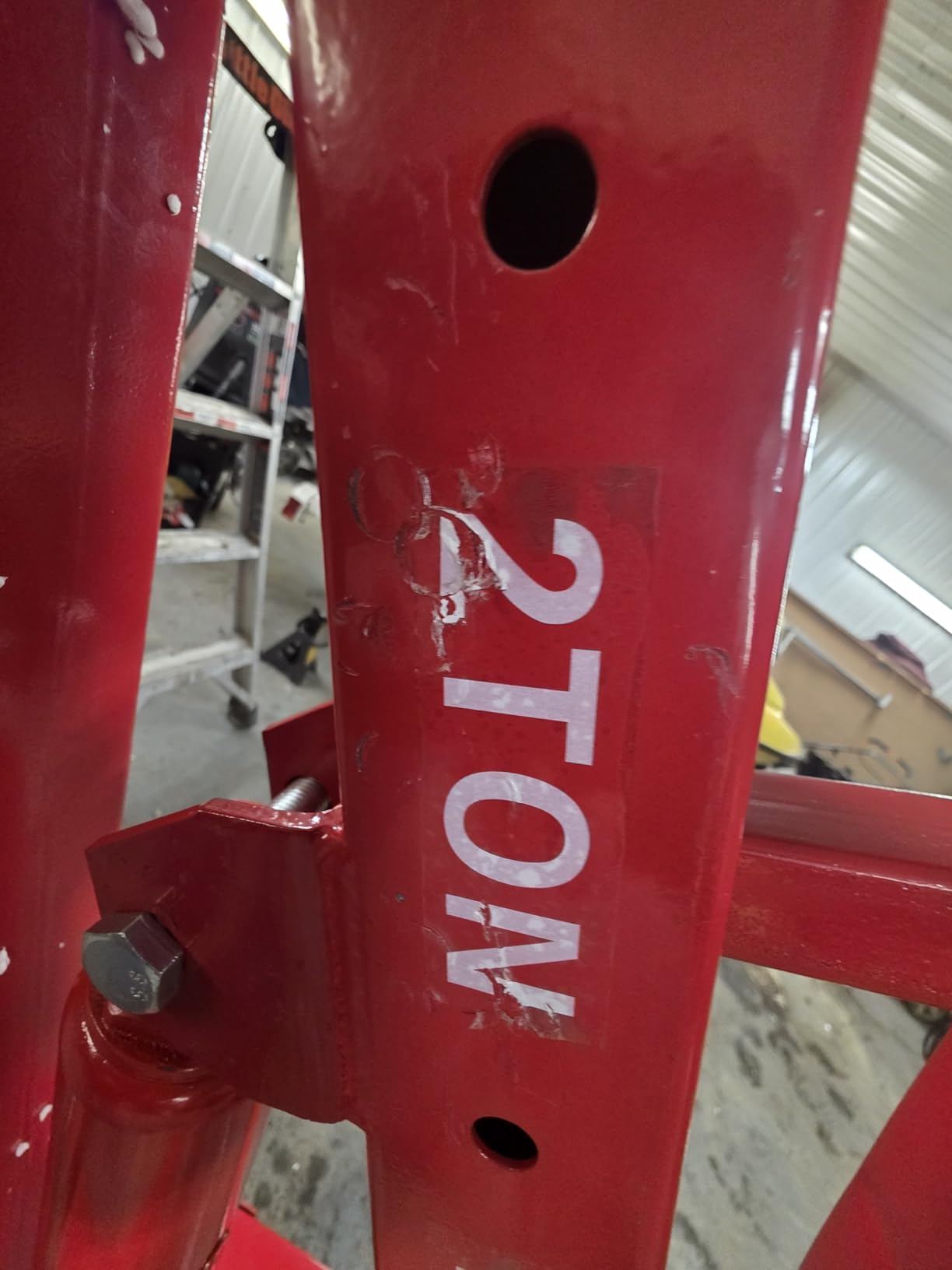2 Ton Engine Hoist Foldable Cherry Picker, Heavy Duty Engine Lift Hoist customer photo 1