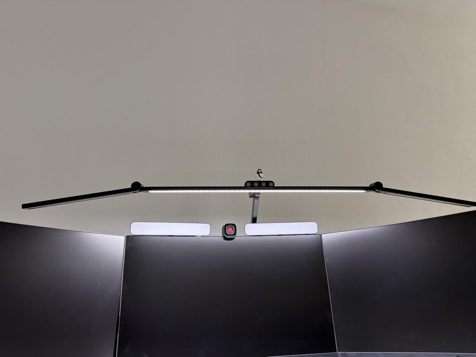 3000 Lumen Ultra Bright Architect Desk Lamp with Clamp, 36W Tall Overhead LED Desk Light for Home Office, 47-Inch Long Dimmable Computer Monitor Light Bar with Remote for Table Desktop Drafting customer photo 2
