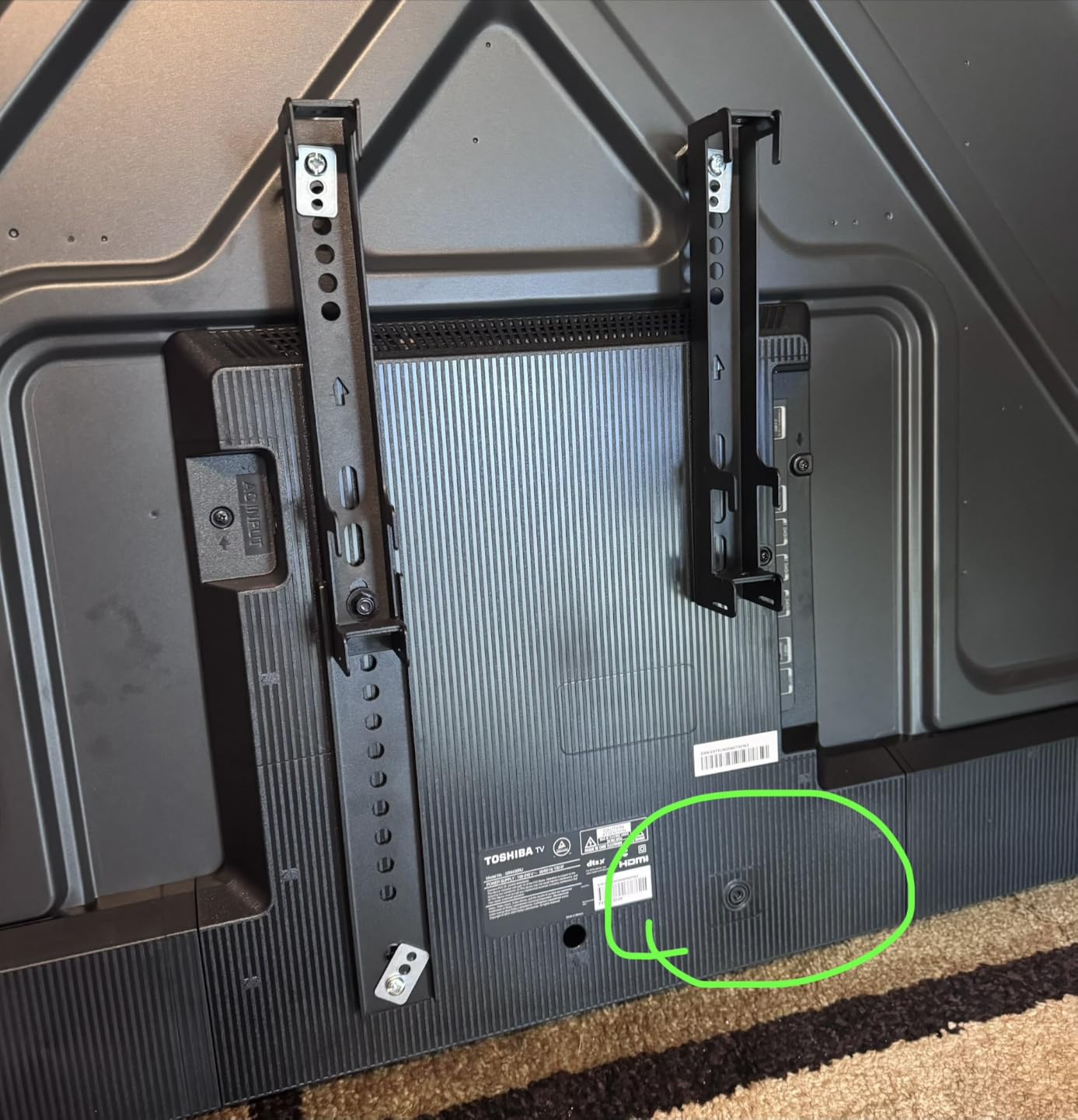 ARES WING Racing Simulator Cockpit with TV Mount, Sim Racing Wheel Stand customer photo 2
