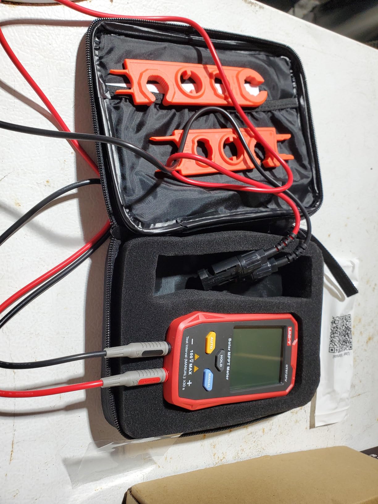 UT673PV Solar Panel Tester, Photovoltaic Multimeter 800W, Solar MPPT Meter with Large Ultra Clear LCD, Smart MPPT Open Circuit Voltage Troubleshooting, Data Test for Photovoltaic Modules customer photo 1