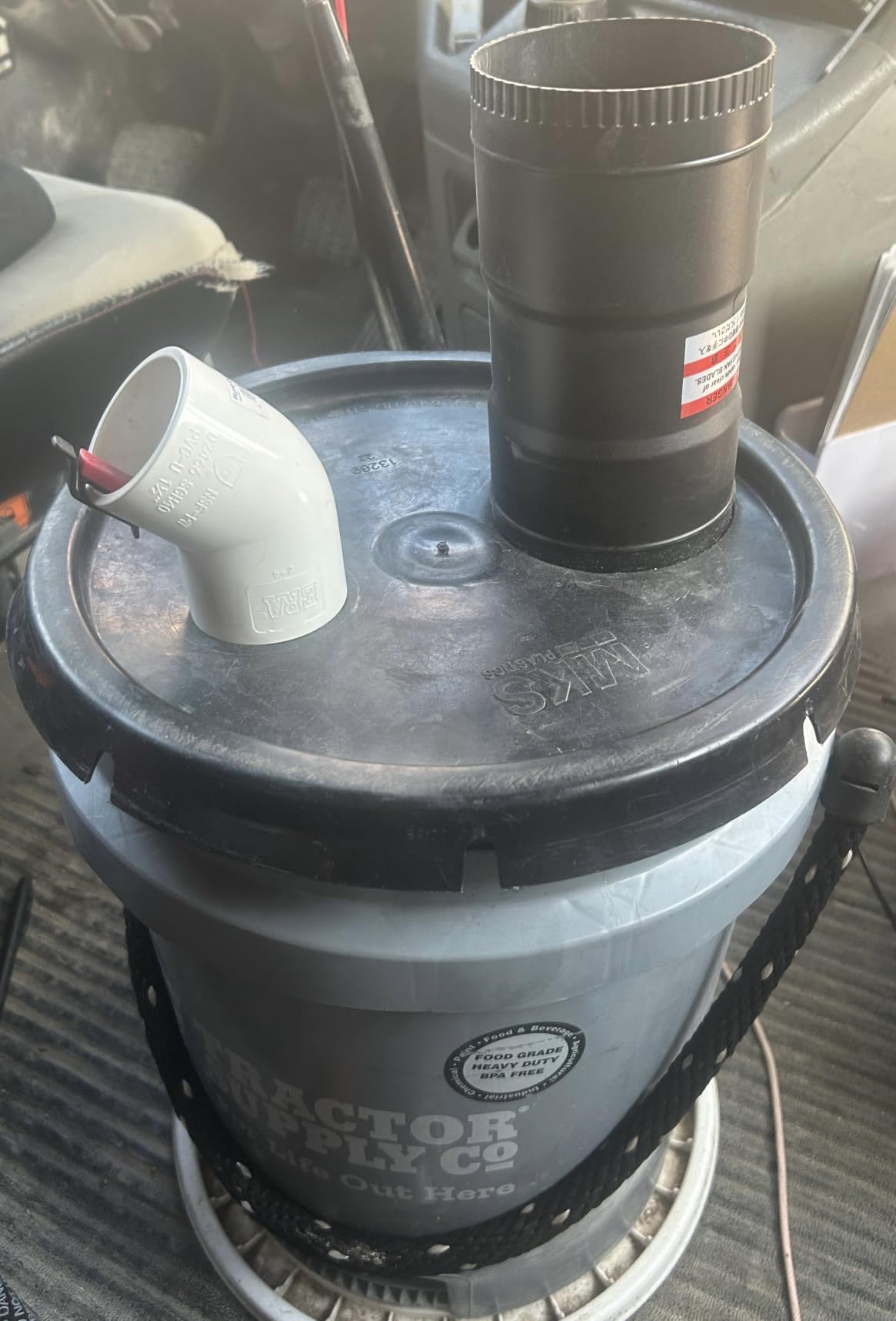 Hon&Guan 8 Inch Inline Booster Duct Fan with Speed Controller - 623 CFM Airflow with 44W Ultra-Low Power and Low Noise customer photo 1