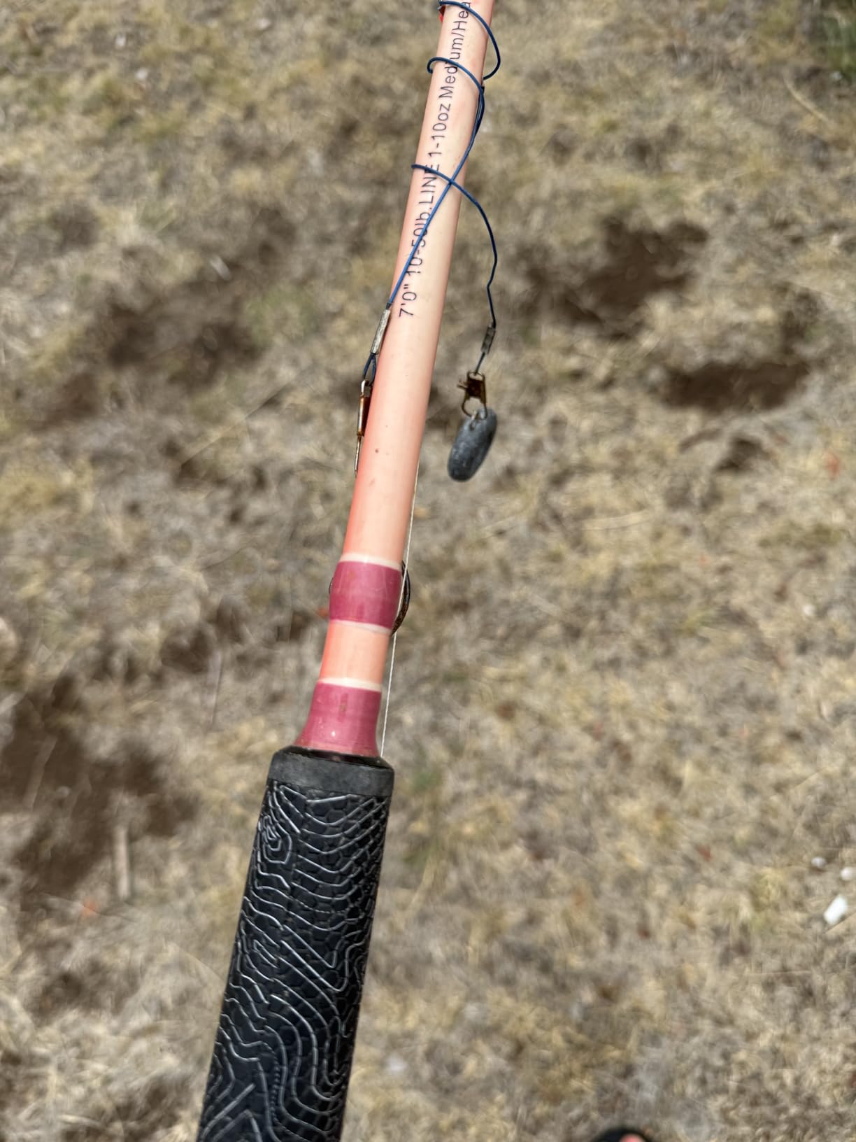 Monster Catfish Casting Rod, 7' MH Glow-in-Dark 1-Piece customer photo 1
