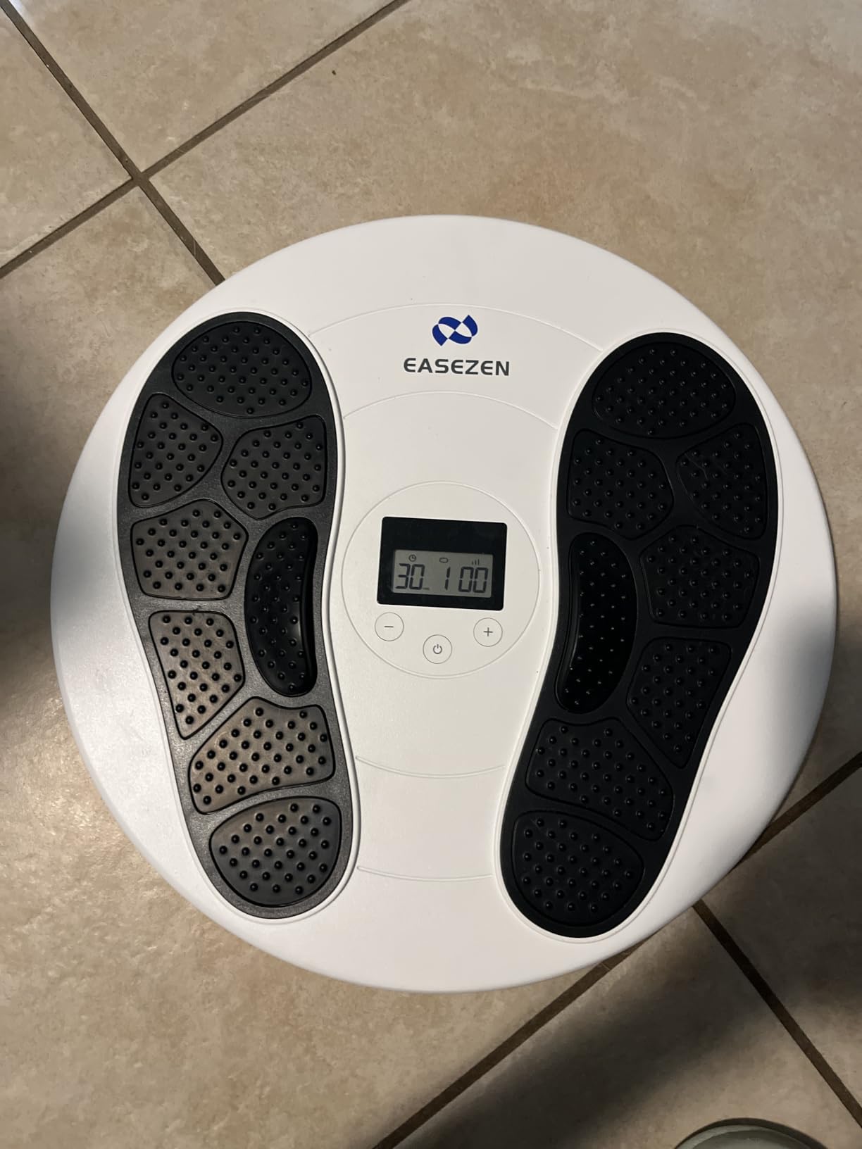 EaseZen EMS Foot Massager for Neuropathy, Plantar Fasciitis and Pain Relief customer photo 2