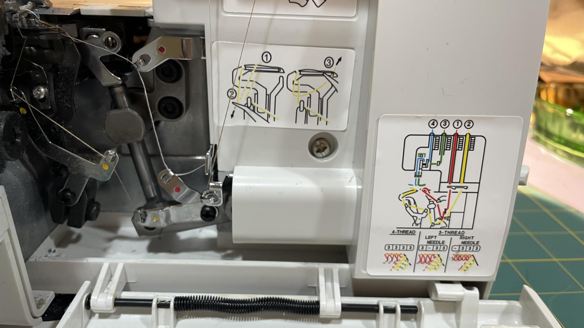 FEIYUE FY505 Serger Overlock Machine, 2/3/4 Thread Capability customer photo 2