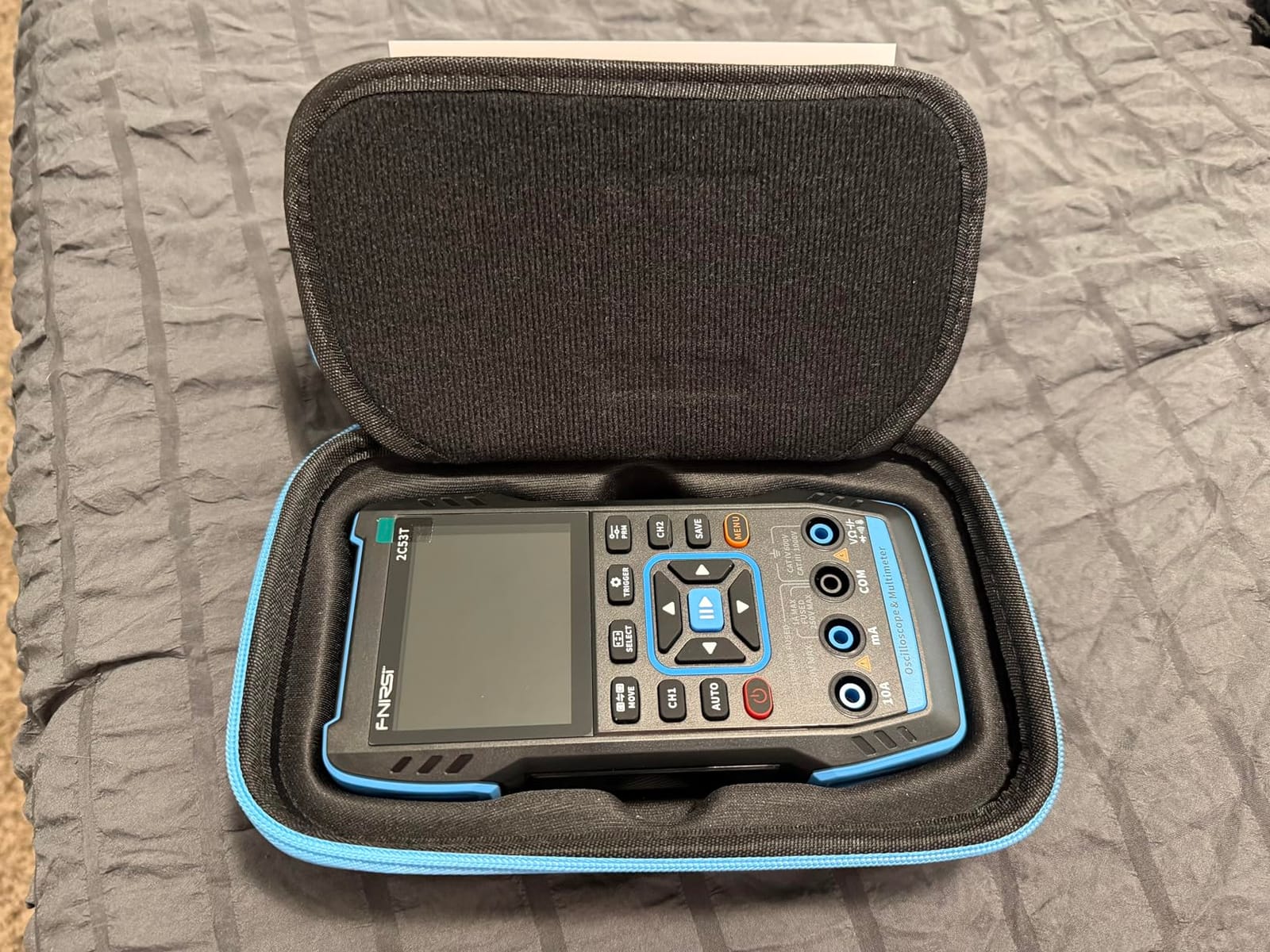FNIRSI 2C53T 3-in-1 50MHz 2CH Oscilloscope Multimeter DDS Signal Generator customer photo 2