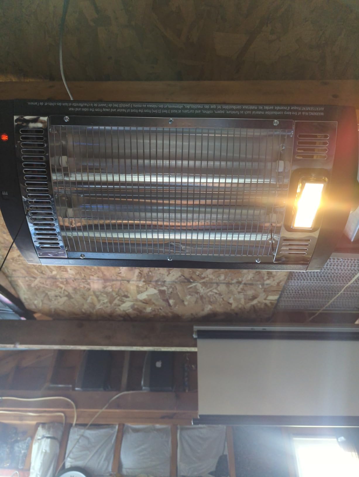 BEYOND HEAT Electric Garage Heater 120V, 1500W Radiant Space Heater, 1-Pack customer photo 1