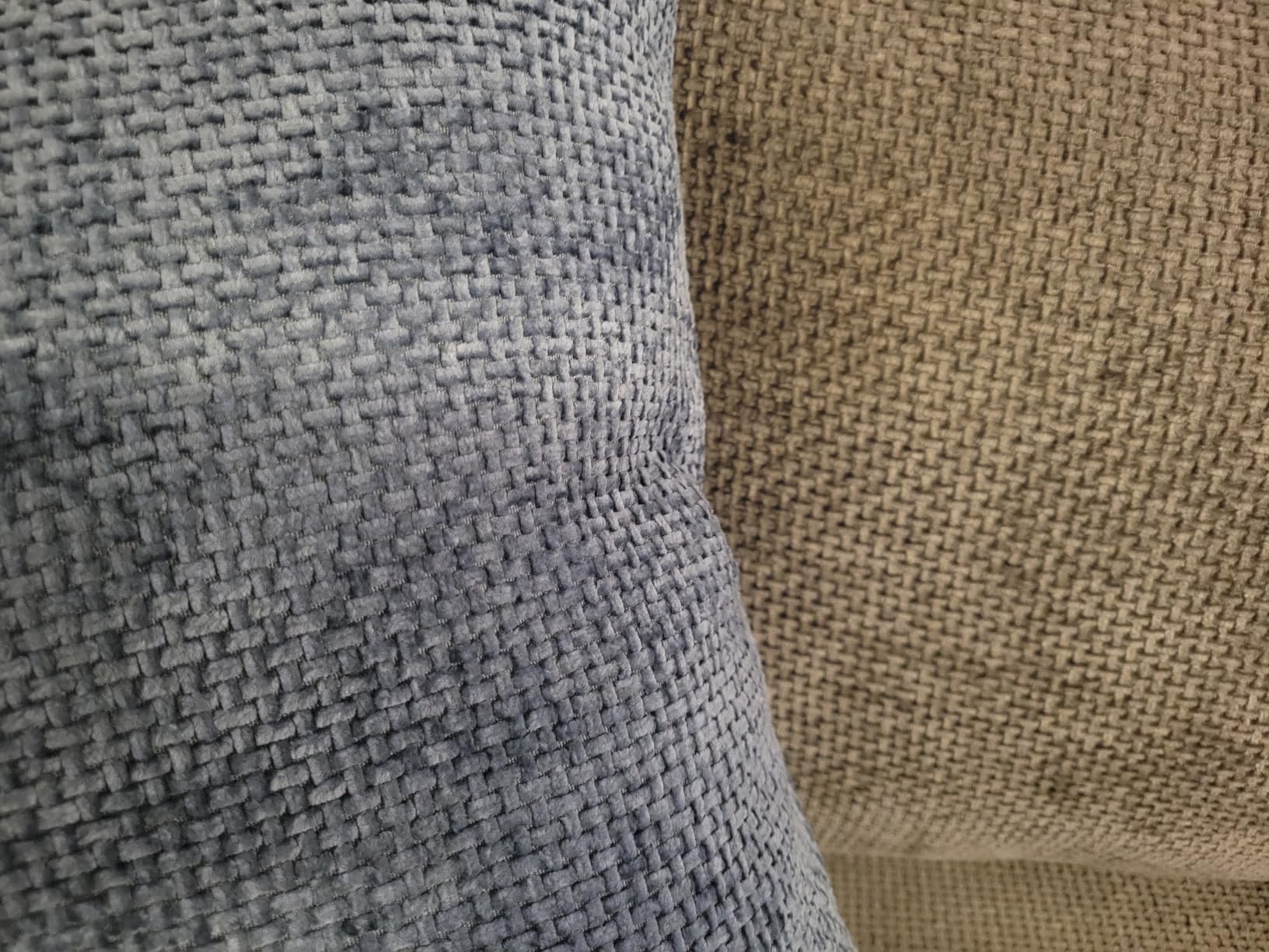 MIULEE Soft Decorative Chenille Pillow Covers Neutral 18x18 Pack of 4 | Mid Century Modern Decor, Cream to Charcoal Set, Couch Throw Pillows, Farmhouse Boho Cushion Covers for Sofa Bed Living Room customer photo 2