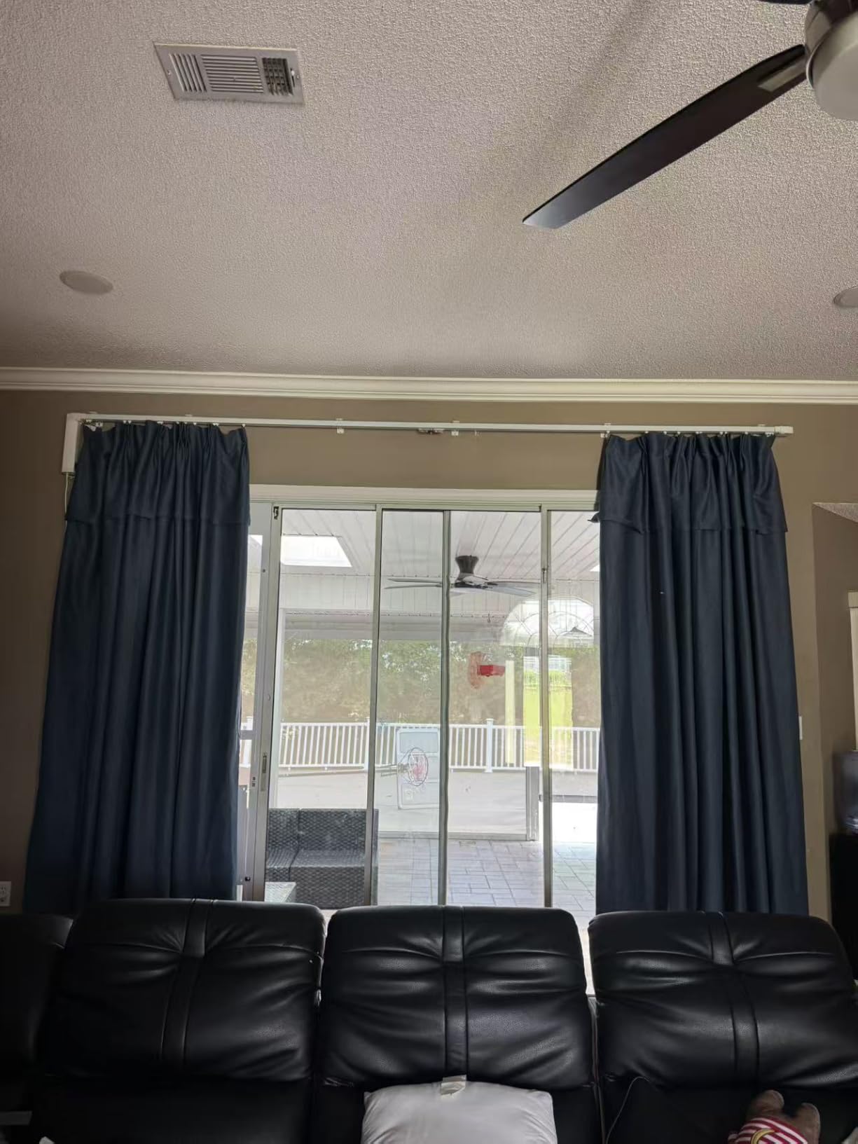 Ceiling Curtain Track, Automatic Motorized Opener with Alexa customer photo 1