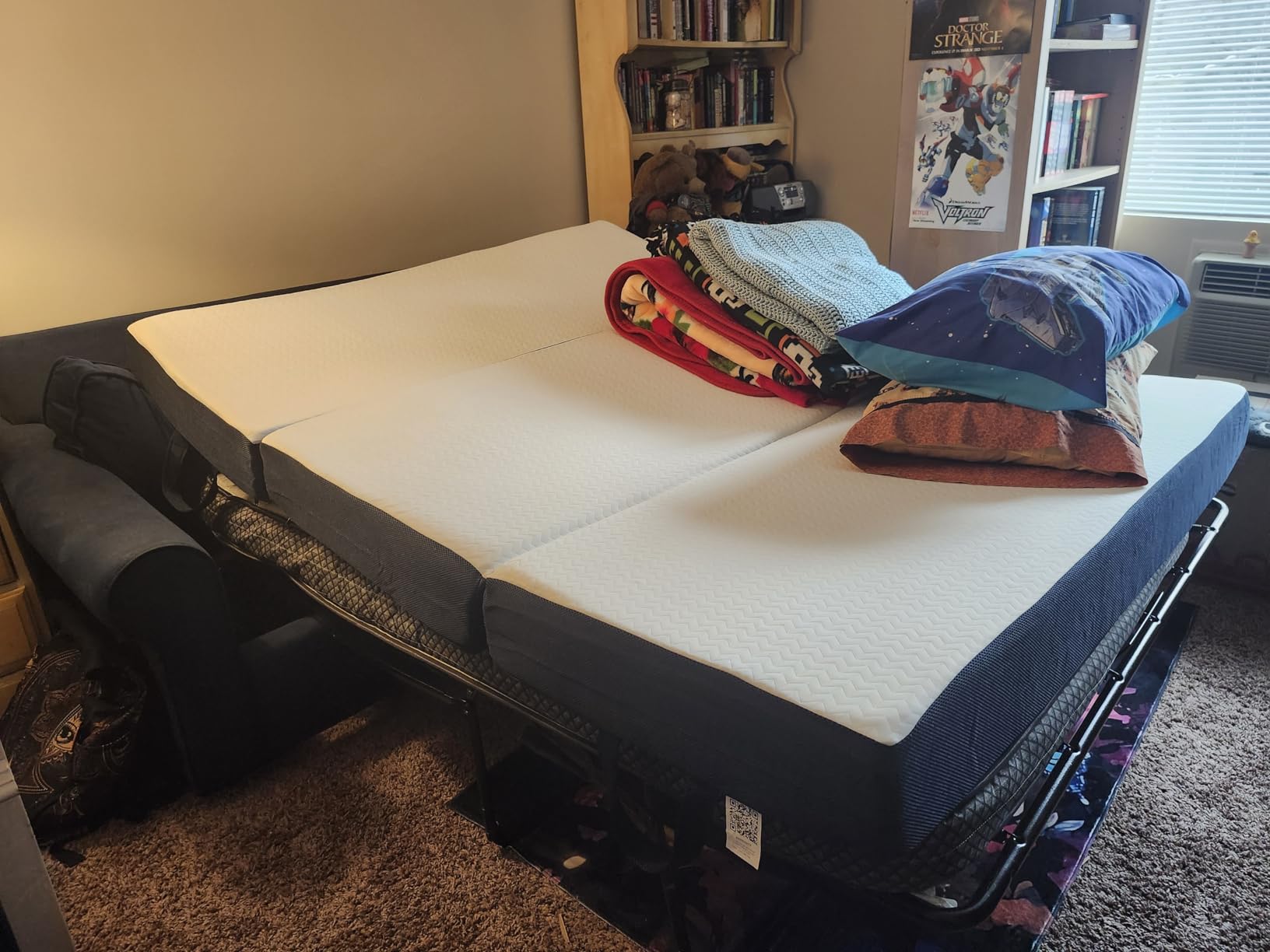 Foldable Mattress Queen Size, 6