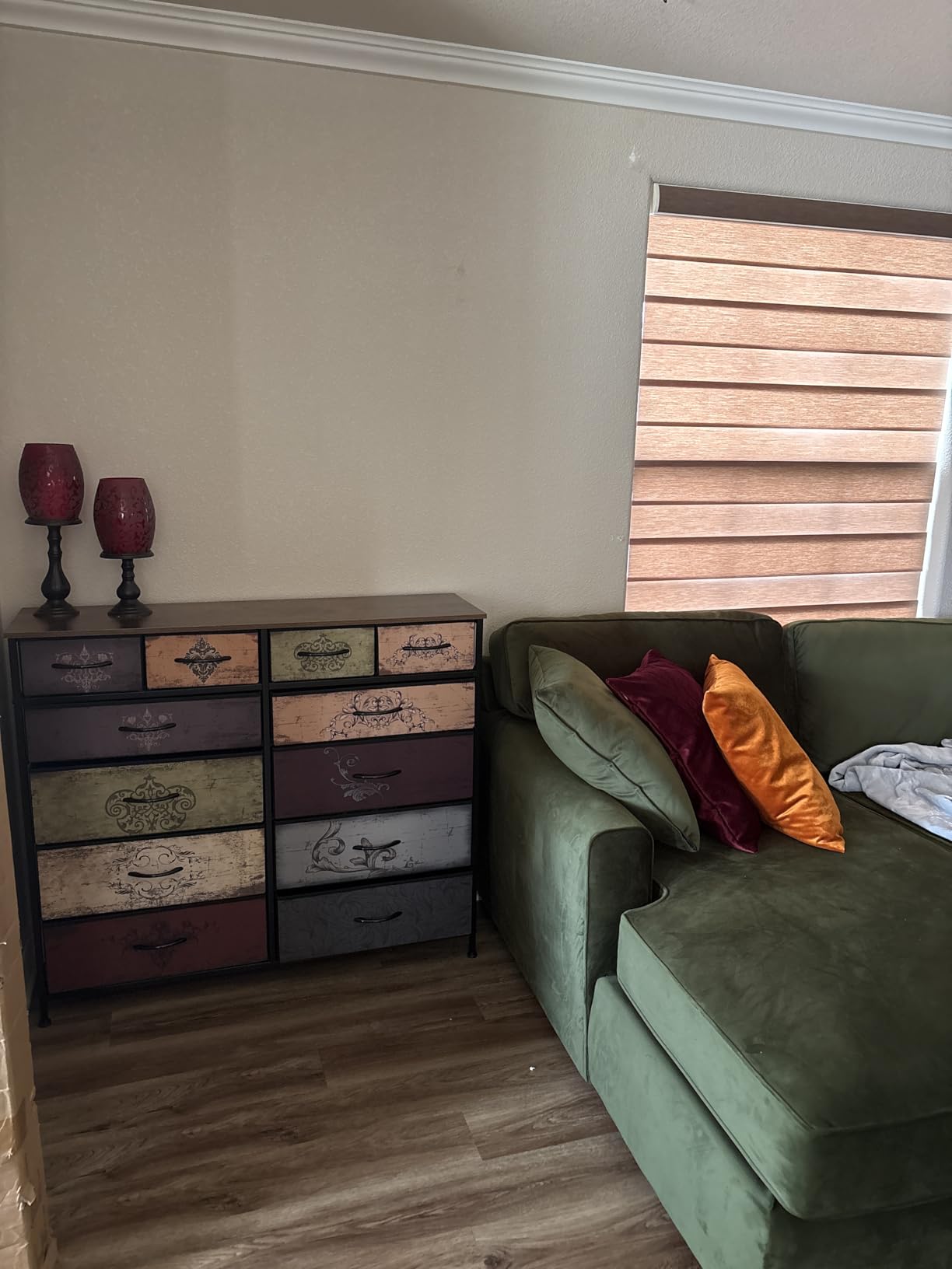 VASICAR Dresser for Bedroom with 12 Deep Drawers, Wide Chest of Drawers | 55