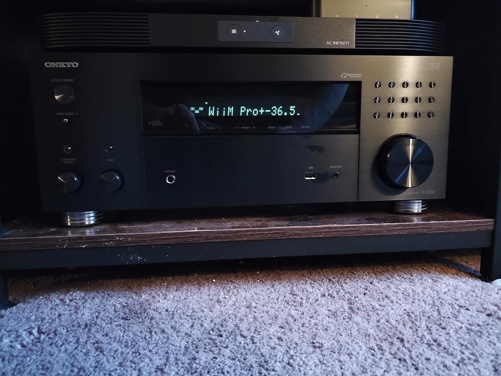 Onkyo TX-RZ30 9.2-Channel AV Receiver - 100 Watts Per Channel, Dirac Live Out of Box, Works with Sonos Certified, THX Certified and More customer photo 2