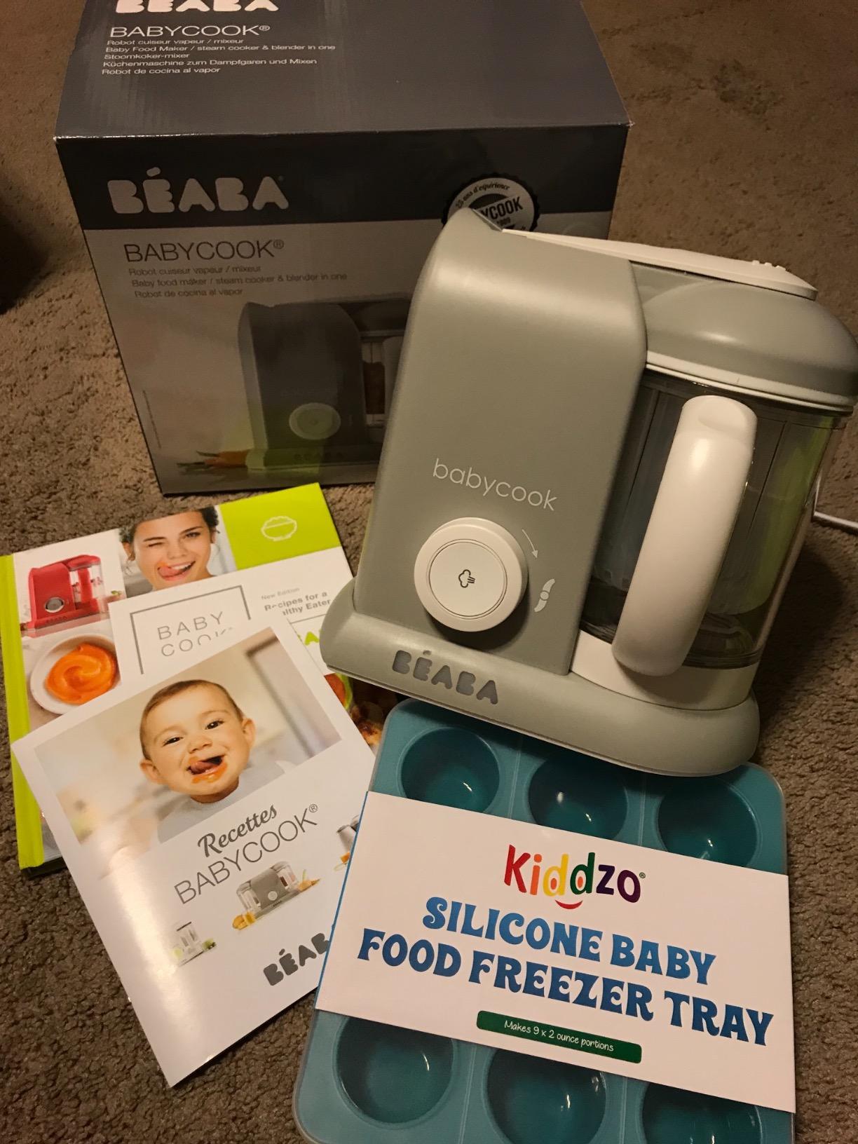BEABA Babycook Solo 4 in 1 Baby Food Maker, Puree Steamer and Blender for Purees, Grinder with Auto Steam Cooking, Lrg Capacity 4.5 Cups 27 Servings in 20 Mins, Pralin customer photo 2