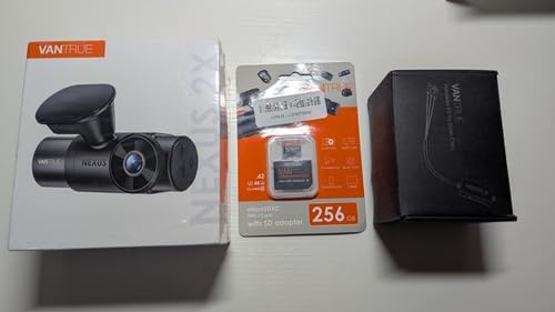 Vantrue N2X 2.7K Dash Cam Front and Inside, STARVIS 2 PlatePix Car Camera customer photo 2