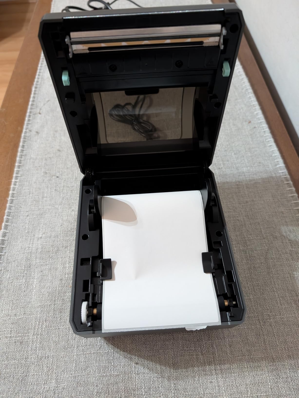 Bluetooth Shipping Label Printer with Built-in Label Bin customer photo 1