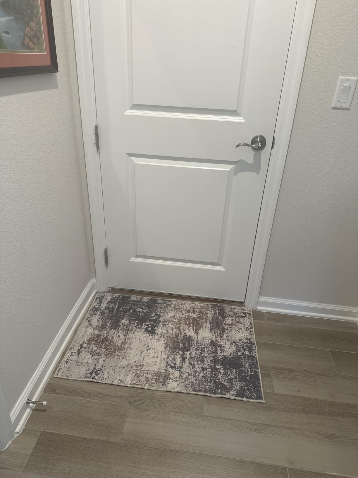 Ciicool 5x7 Area Rugs for Living Room, Modern Abstract Washable Carpet Navy customer photo 2