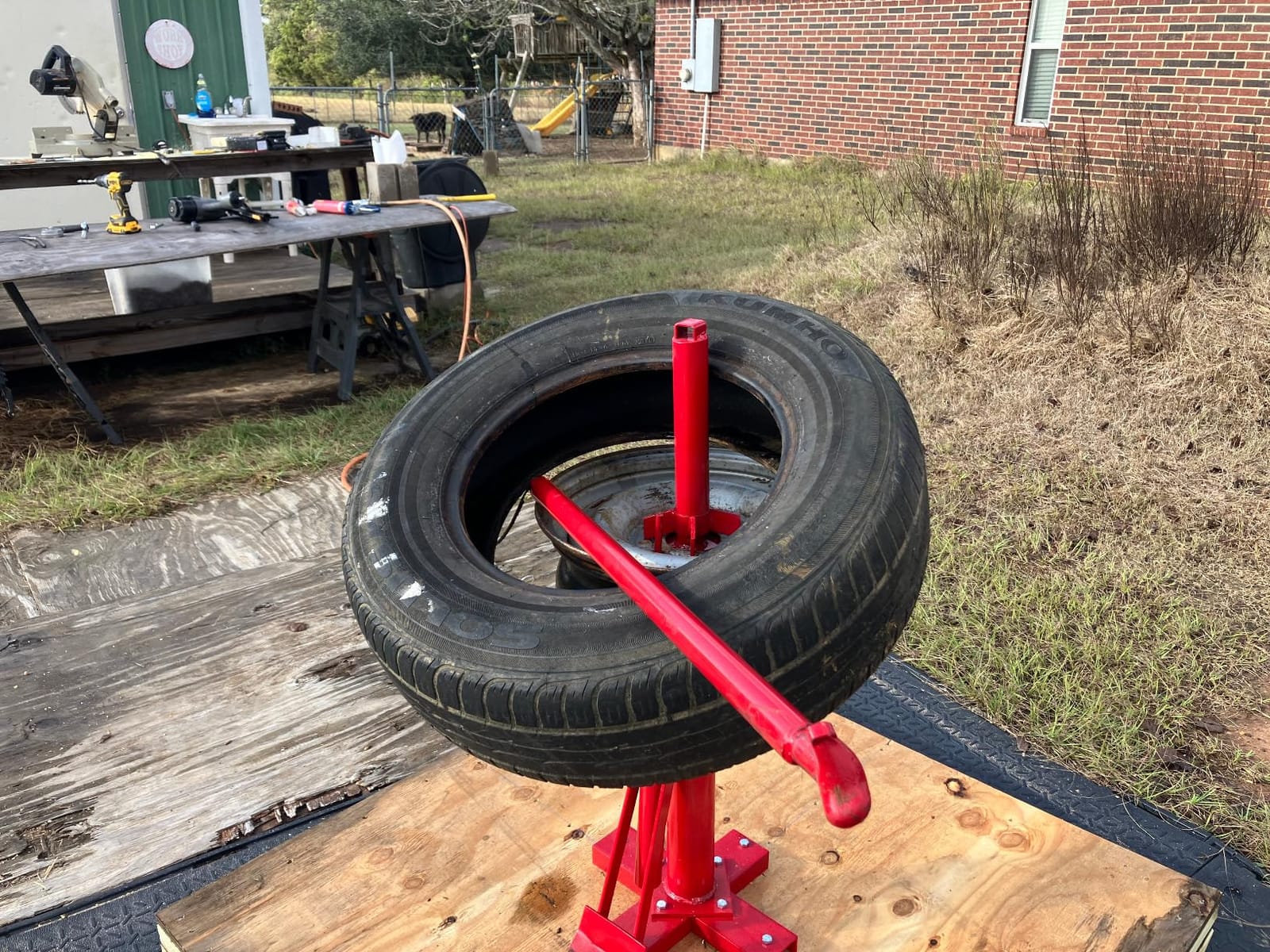 Manual Car Tire Changer Portable Tyre Changer for 8