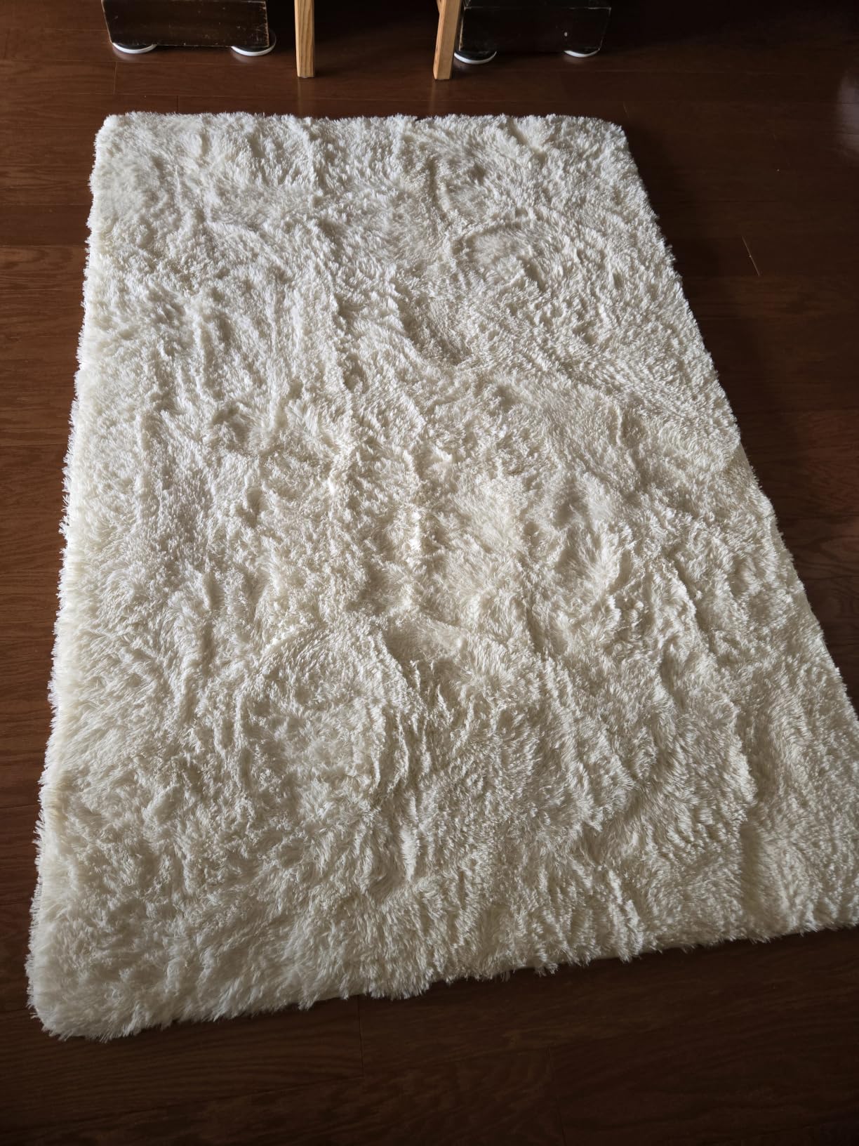 Ophanie Blue Rug, Boys 4x6 Rugs for Bedroom Royal Dark Blue Carpet Nursery Aesthetic, Kids Playroom Navy Area Rugs for Girls Teen Home Decor, Fluffy Shag Bedside Floor Living Room Carpet customer photo 1