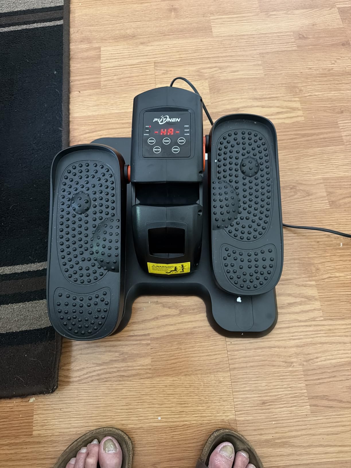 Putnen Under Desk Elliptical Machine, Electric Leg Exerciser for Seniors customer photo 1