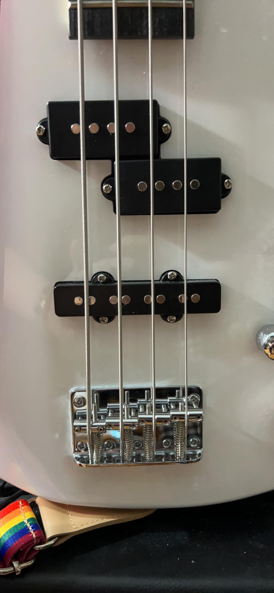 Ktaxon 4 String Electric Bass Guitar, Full Size Bass Guitar Kit(Lake Blue) customer photo 2