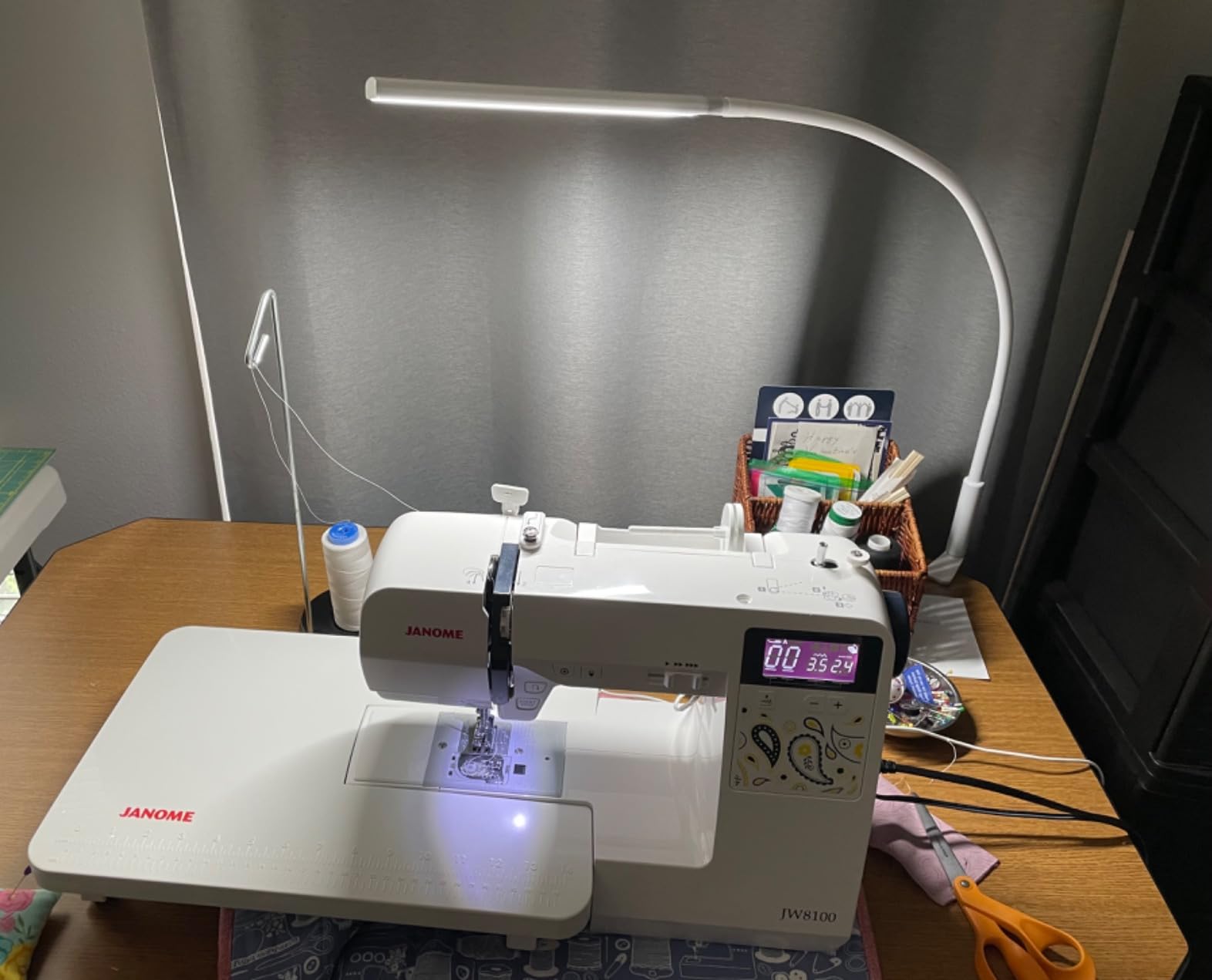 18W LED Puzzle Light with Clamp, Jigsaw Puzzle Lamp for Adults | High CRI Color Accurate Desk Lamp, 16.5