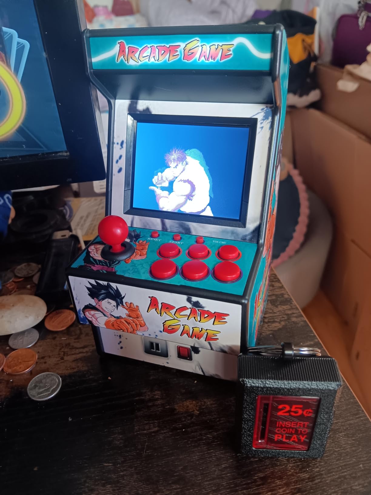Handheld Game Console, Built in 216 Classic Retro Games, 2.8-inch Screen customer photo 2