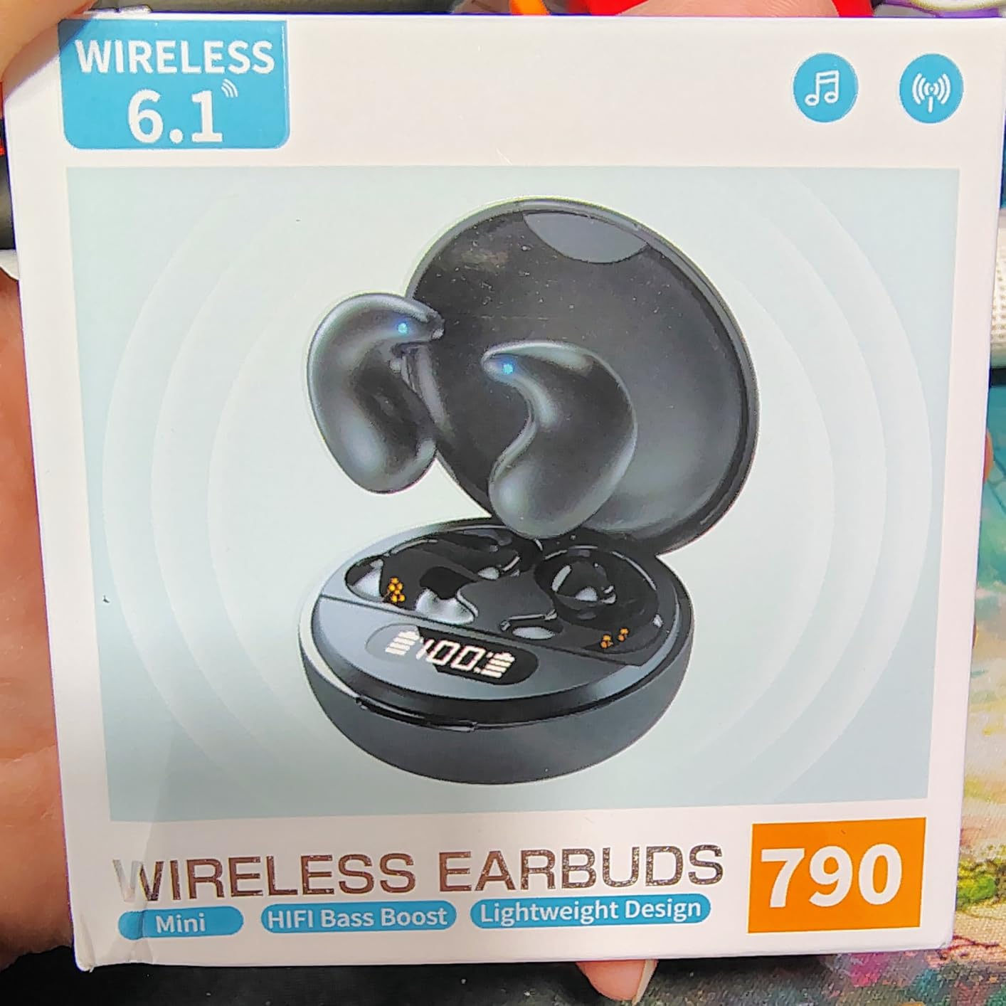 Invisible Mini Sleep Earbuds for Side Sleepers Ultra Thin Flat Design Black customer photo 2