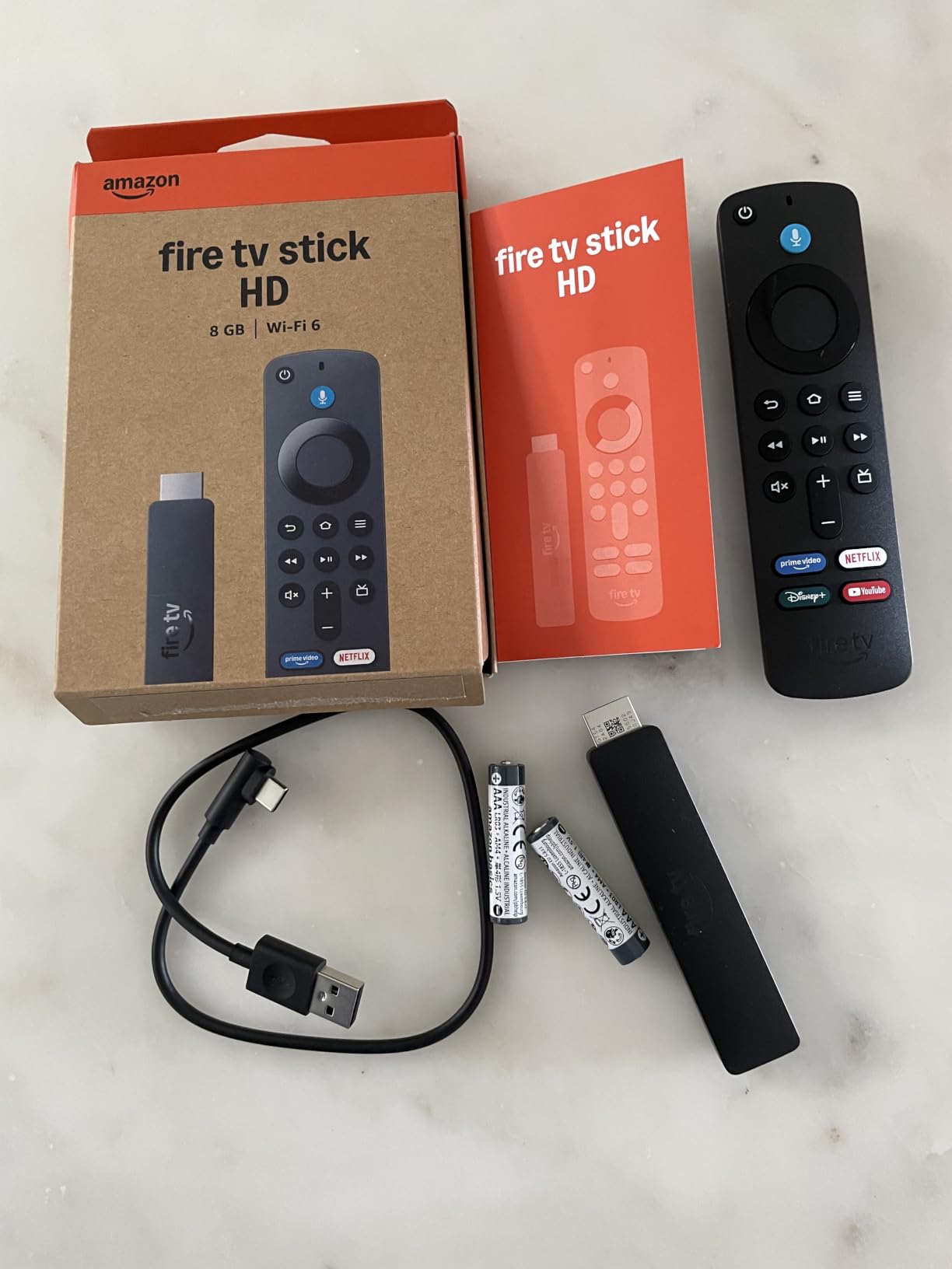 Amazon Fire TV Stick HD (newest model), free & live TV, Alexa Voice Remote, powered by the TV, effortless setup, find shows faster with Alexa+ customer photo 1