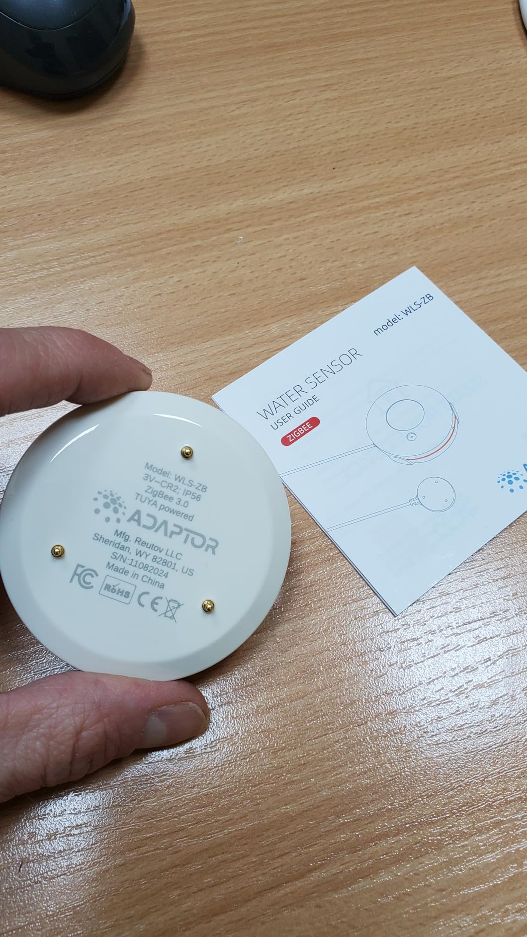 Smart Zigbee Water Sensor Alarm Leak Detector for Home customer photo 2