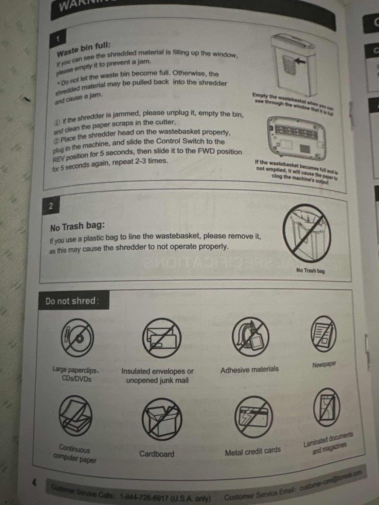 Bonsaii 9-Sheet Crosscut Paper Shredder for Home, P-4 Security Level customer photo 1
