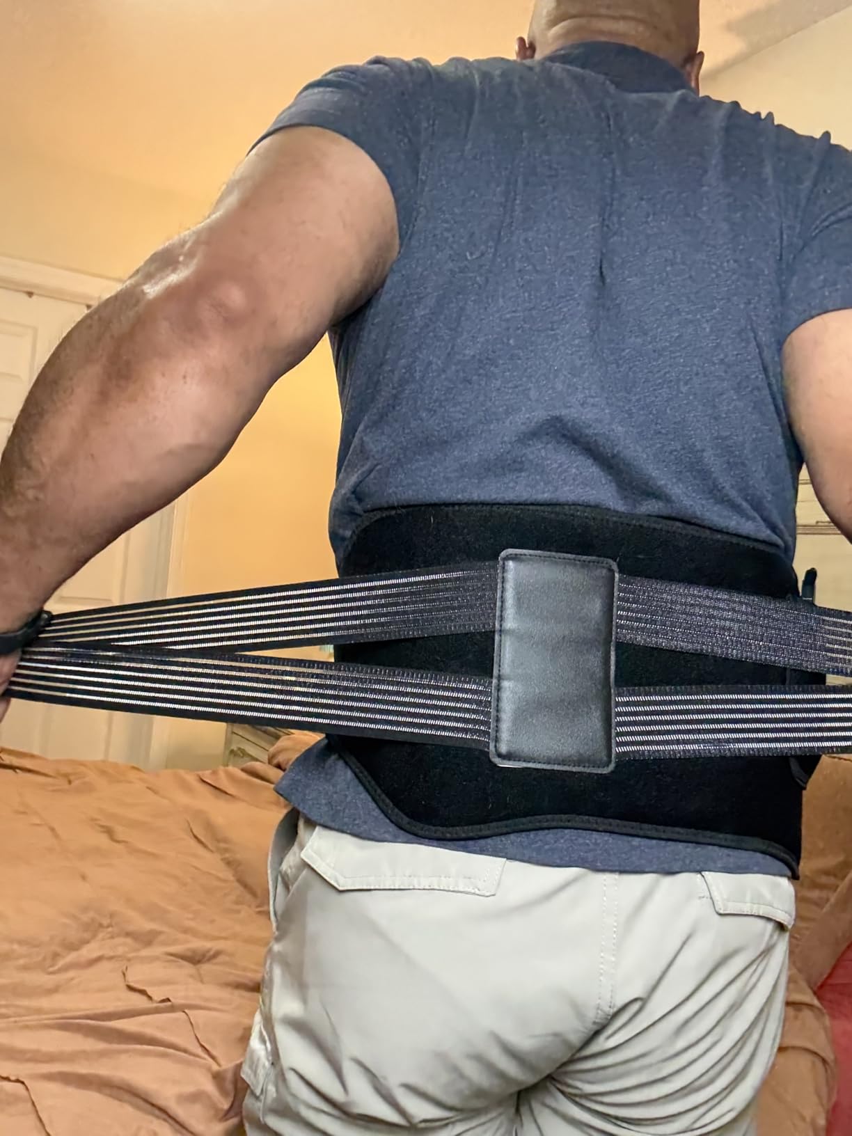 KingPavonini Red Light Therapy Belt for Pain Relief, 140 LEDs 420 Chips customer photo 1
