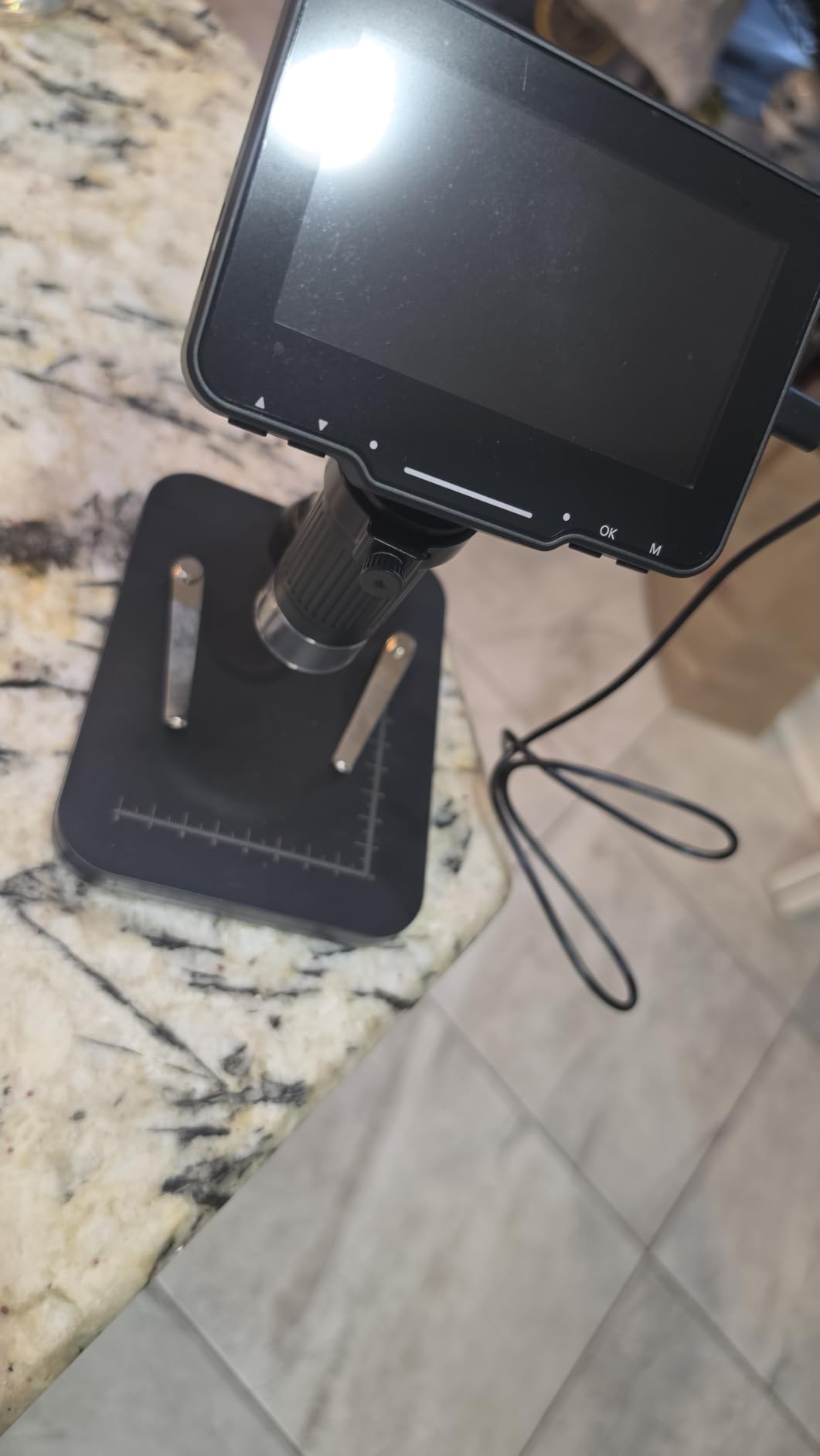 PalliPartners Digital Microscope for Coins with Light HD Screen customer photo 1