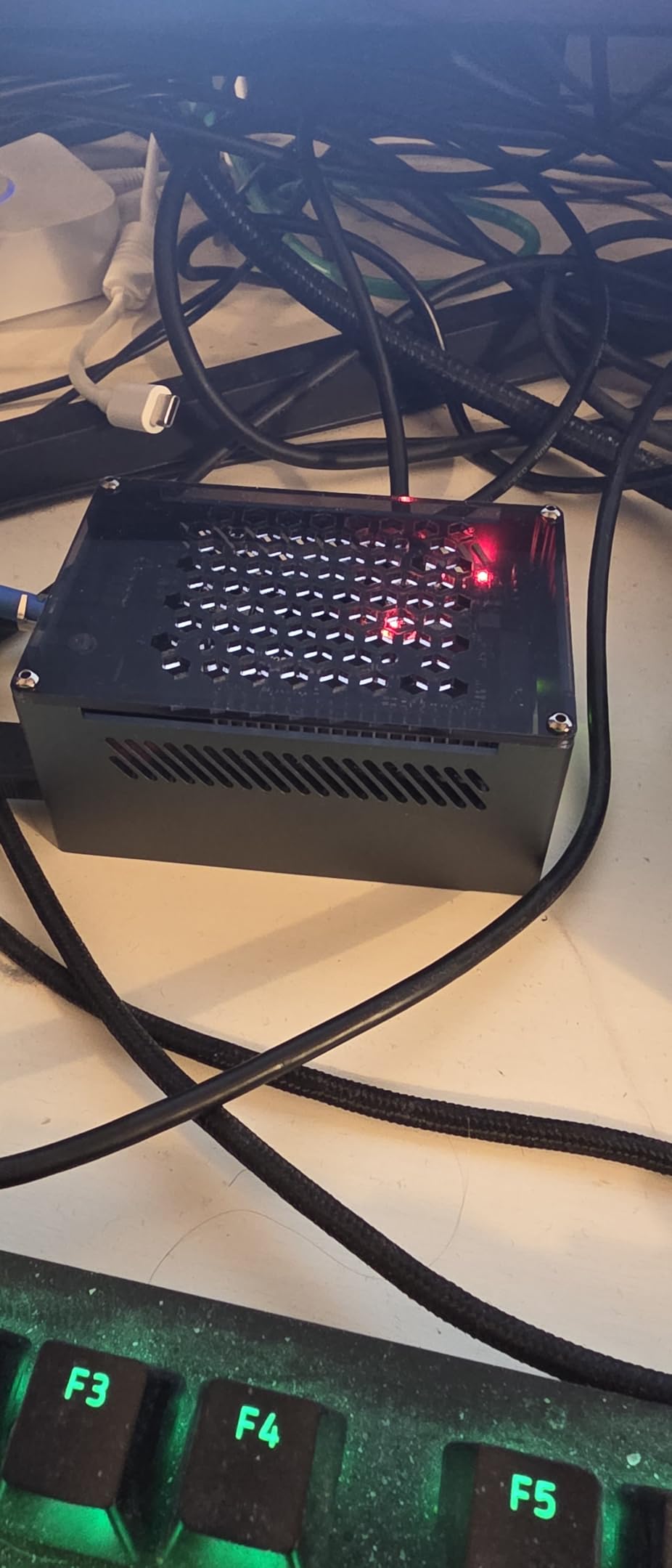 GeeekPi P33 M.2 NVME M-Key PoE+ Hat with Official Pi 5 Active Cooler and Aluminum Case for Raspberry Pi 5, Support M.2 NVMe SSDs 2230/2242/2260/2280 customer photo 2
