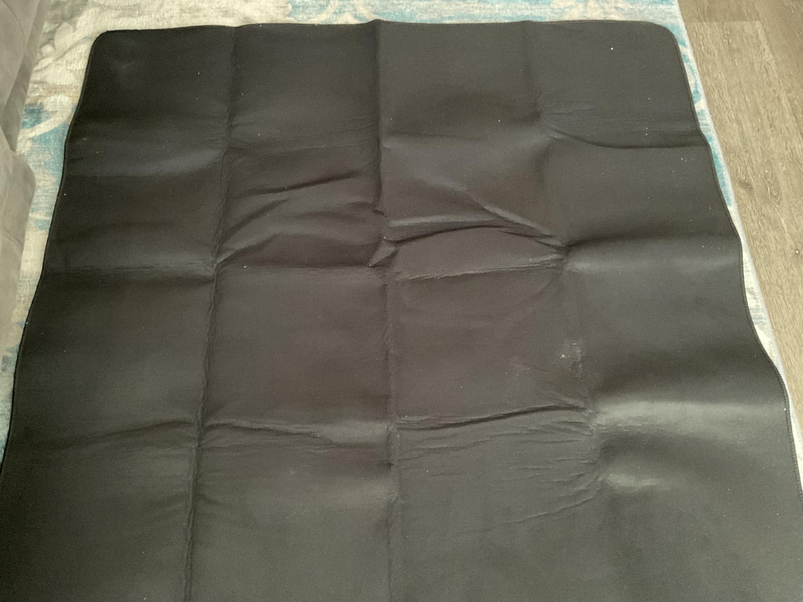 Drum Rug, 5X 6 Ft Drum Mat Carpet Music Rug with Non-Slip Bottom, Noise Reduction Electrical Pads for Drummers customer photo 1